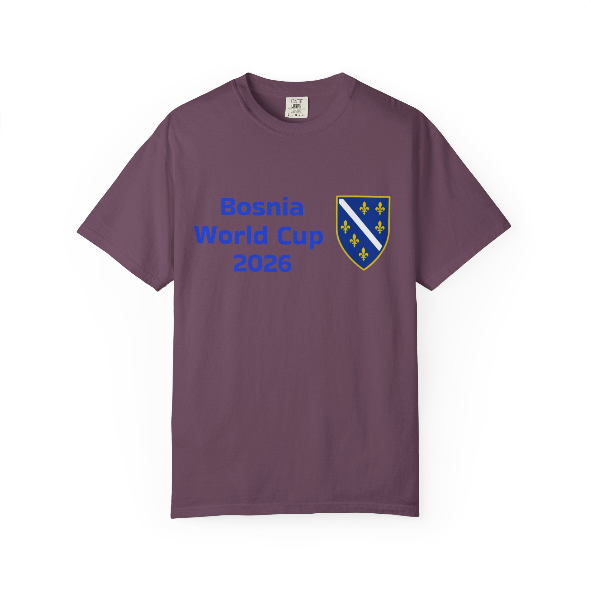 Bosnia World Cup 2026 T-Shirt — Bosnia Crest Soccer Fan Tee