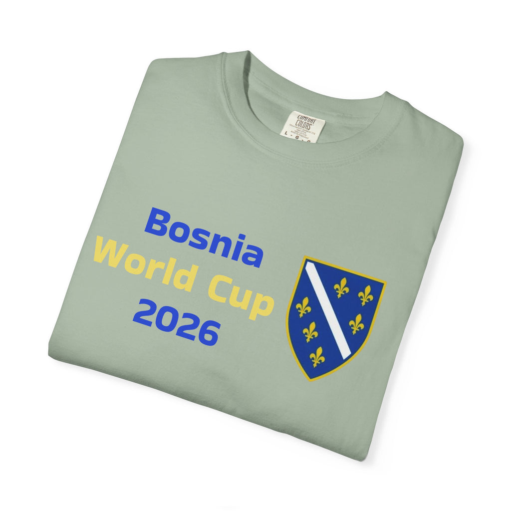 Bosnia World Cup 2026 T-Shirt – Bosnia Crest Soccer Fan Tee