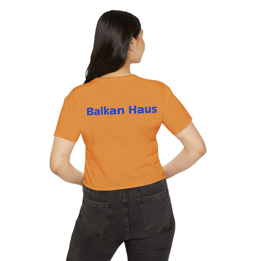 Bosnia World Cup 2026 Crop Top — Balkan Haus Festival Tee