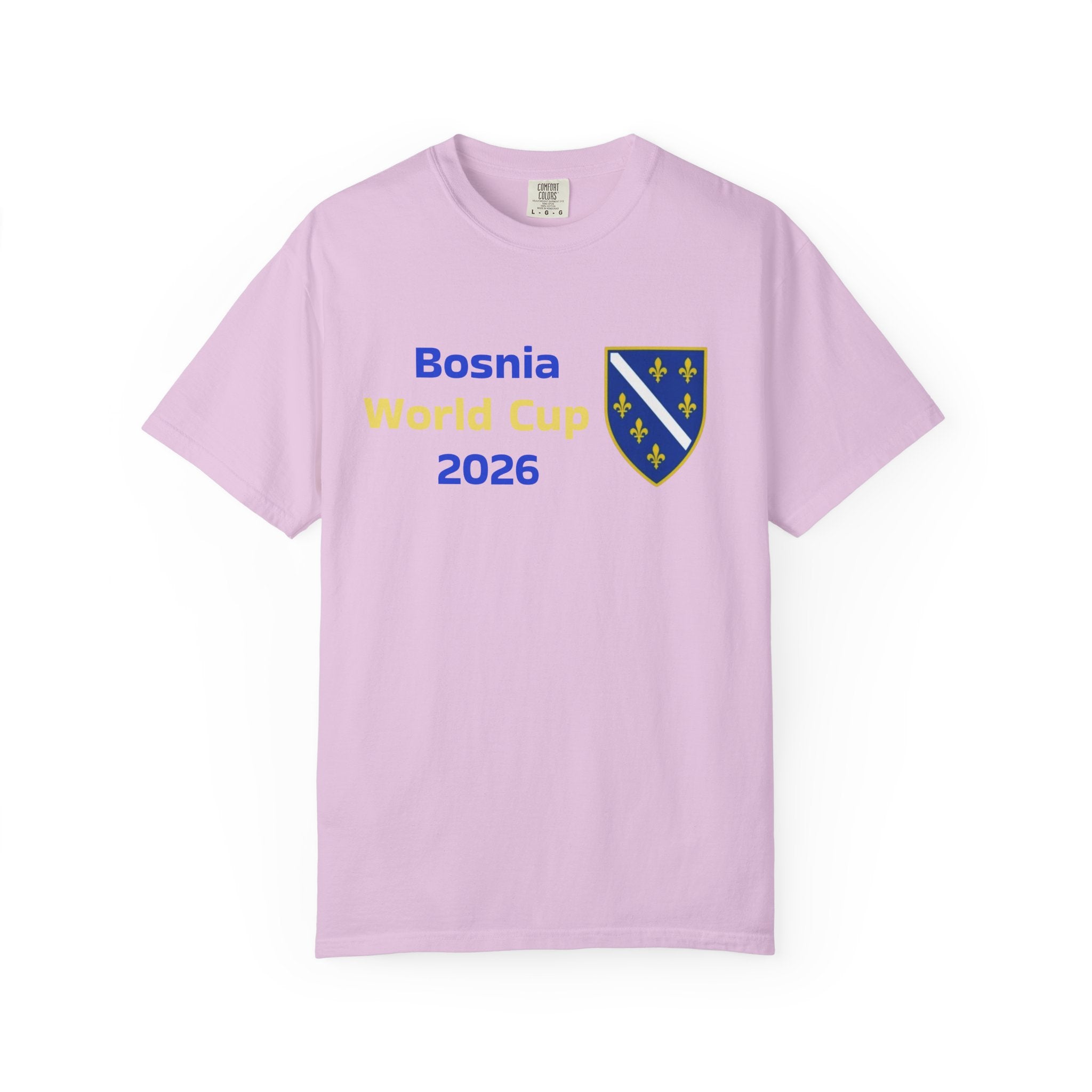 Bosnia World Cup 2026 T-Shirt – Bosnia Crest Soccer Fan Tee
