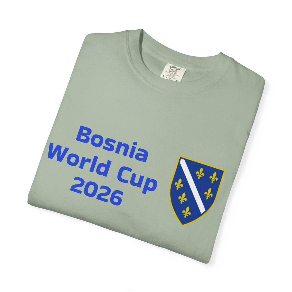 Bosnia World Cup 2026 T-Shirt — Bosnia Crest Soccer Fan Tee
