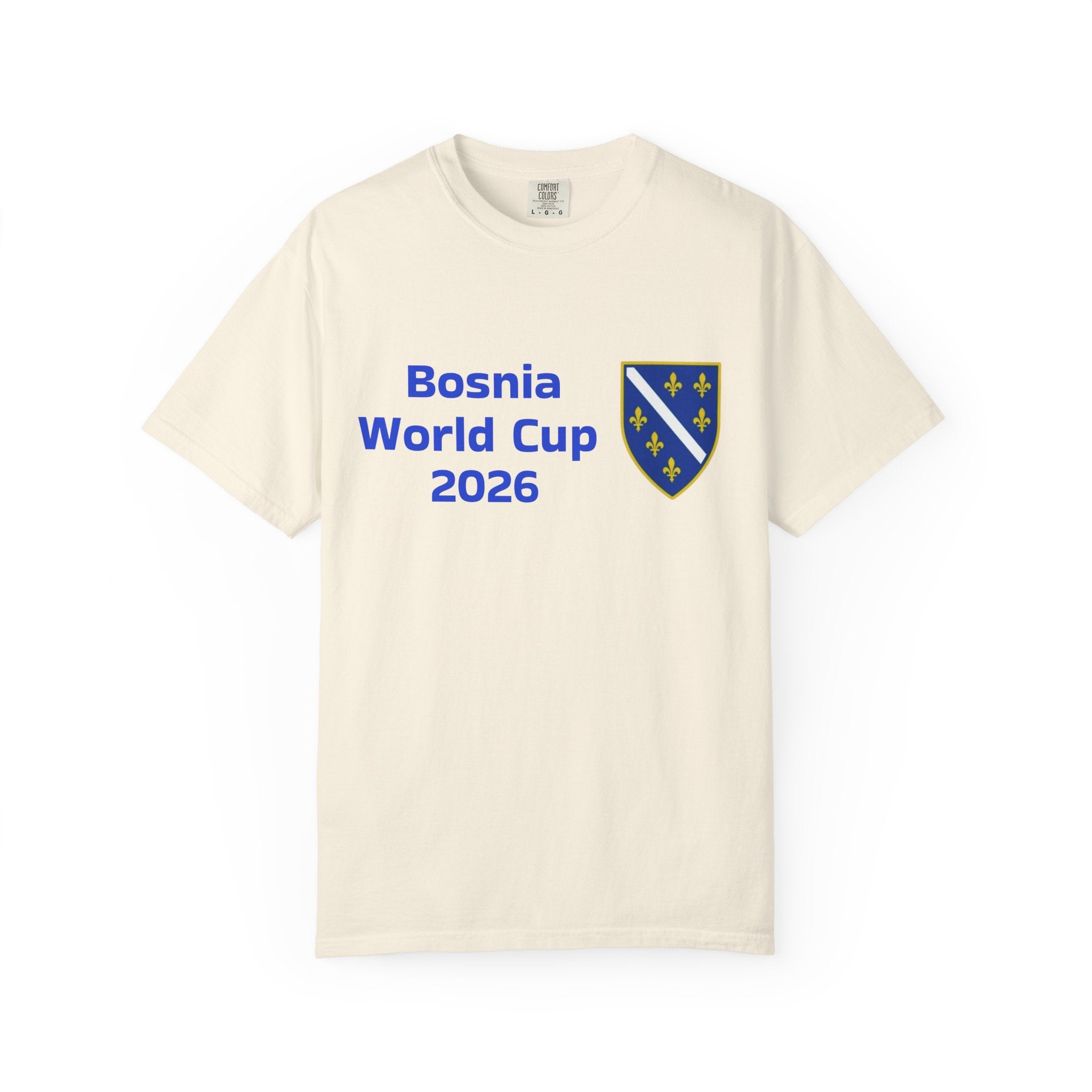 Bosnia World Cup 2026 T-Shirt — Bosnia Crest Soccer Fan Tee