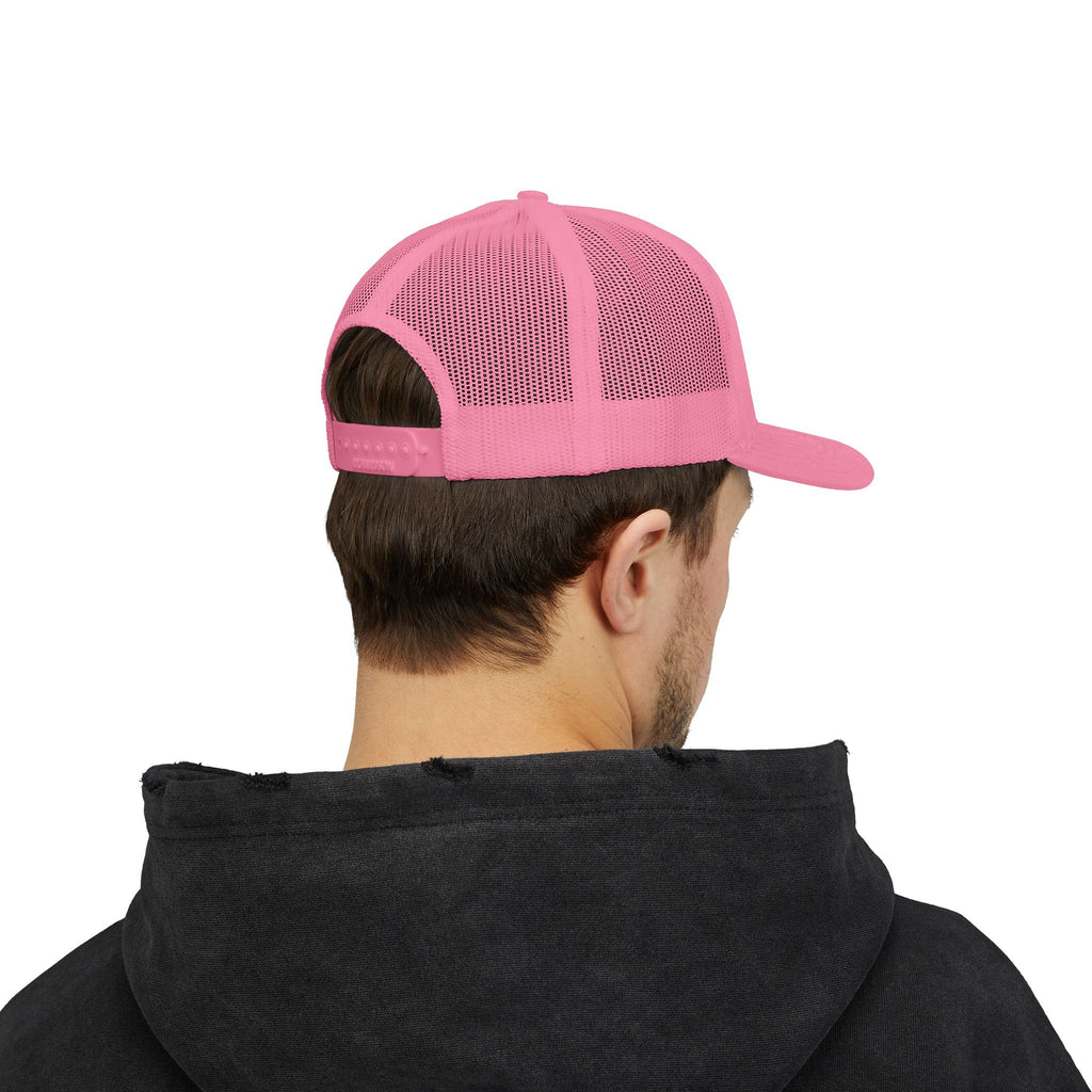 Secer Babo Trucker Cap — Embroidered Funny Phrase Snapback Hat