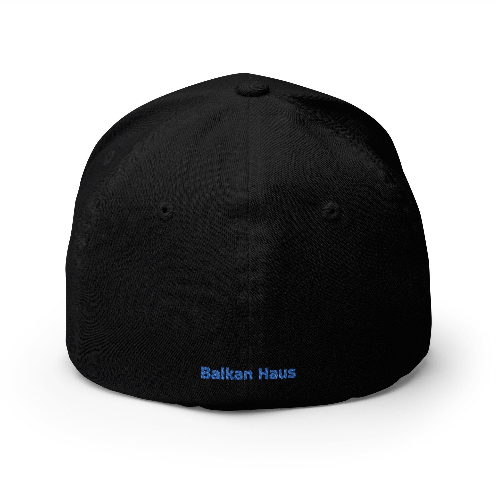 Bosnia Flag Embroidered Cap — Balkan Haus Closed‑Back Baseball Hat