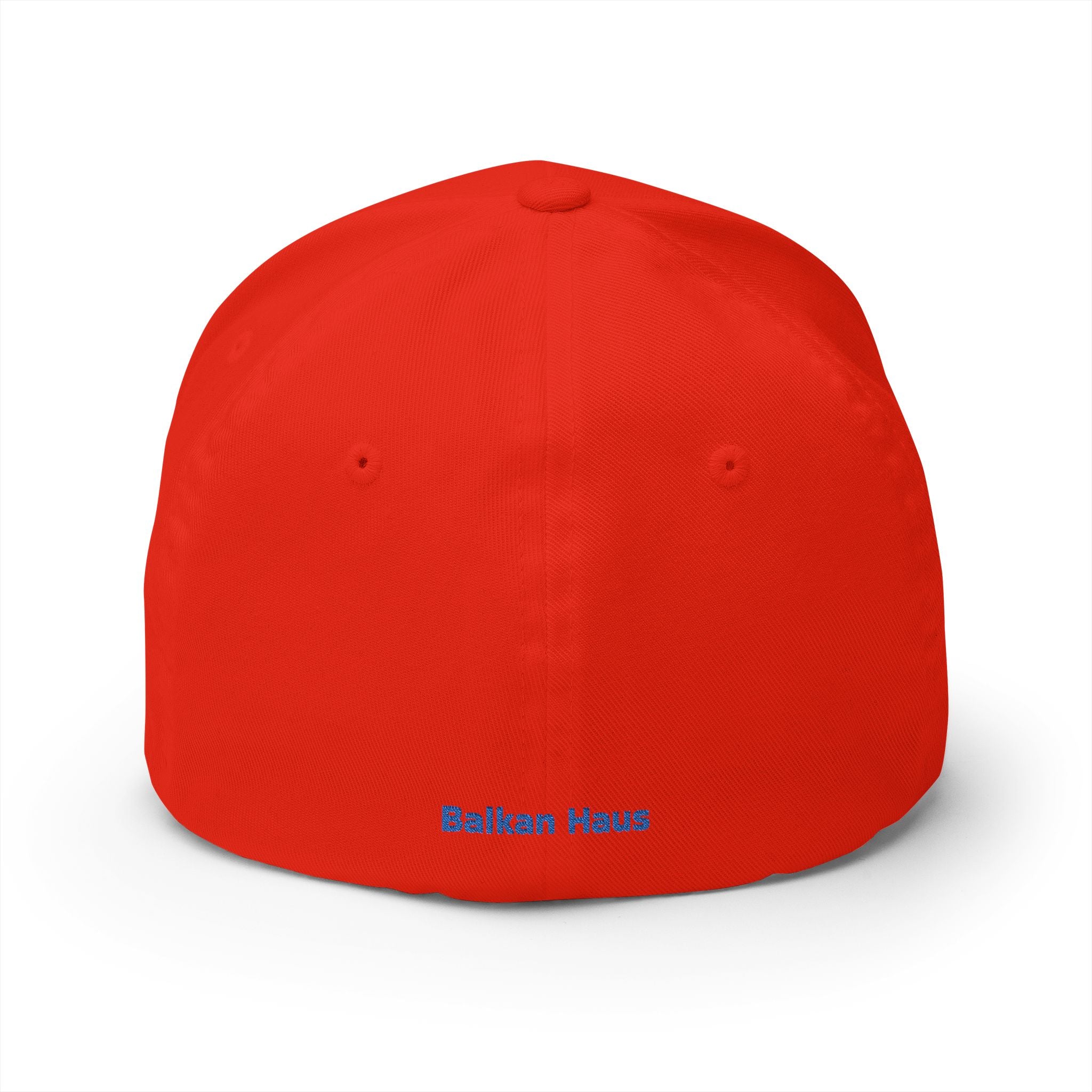 Bosnia Flag Embroidered Cap — Balkan Haus Closed‑Back Baseball Hat