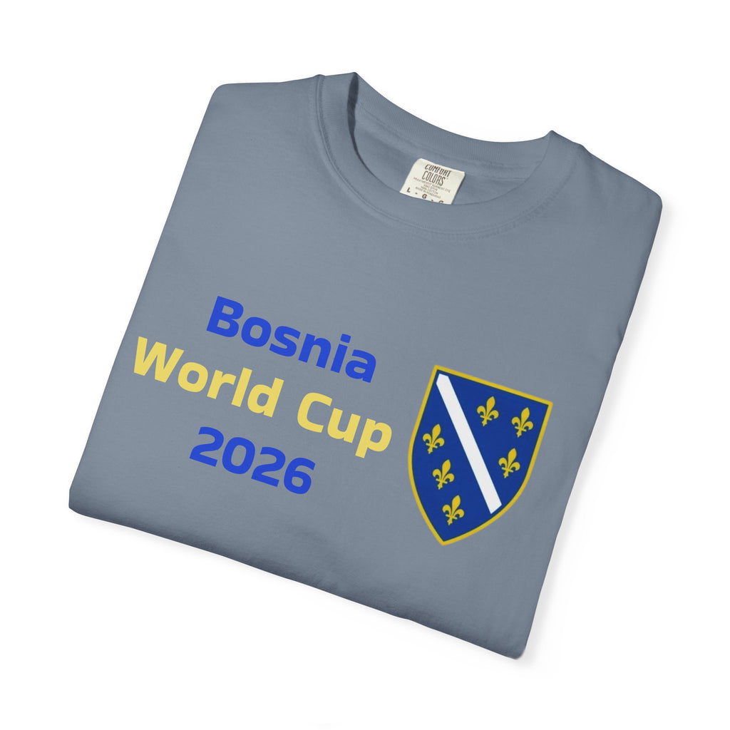 Bosnia World Cup 2026 T-Shirt – Bosnia Crest Soccer Fan Tee