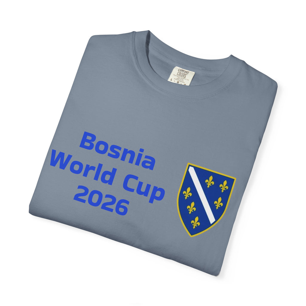 Bosnia World Cup 2026 T-Shirt — Bosnia Crest Soccer Fan Tee