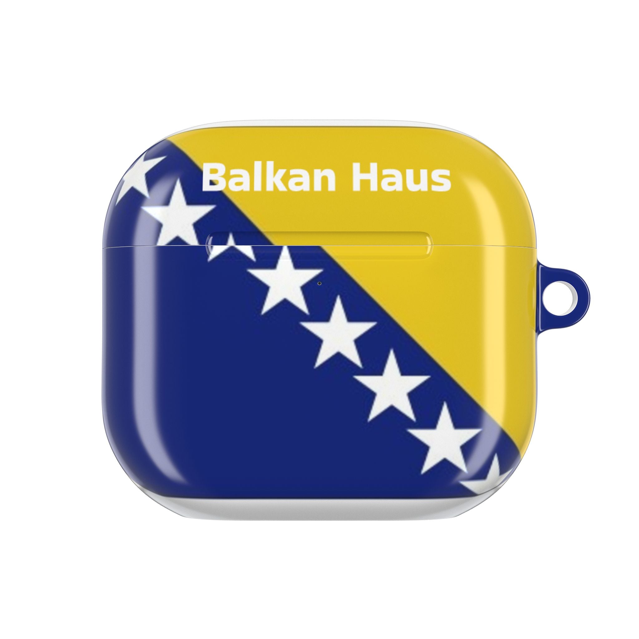 Bosnia Flag AirPod Case — Balkan Haus Protective Wireless Earbud Cover