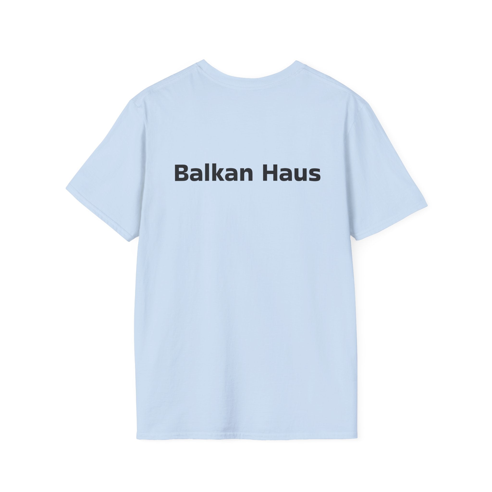 'Giftaj me beboo' Balkan Haus T-Shirt — Funny Bosnian Phrase Tee