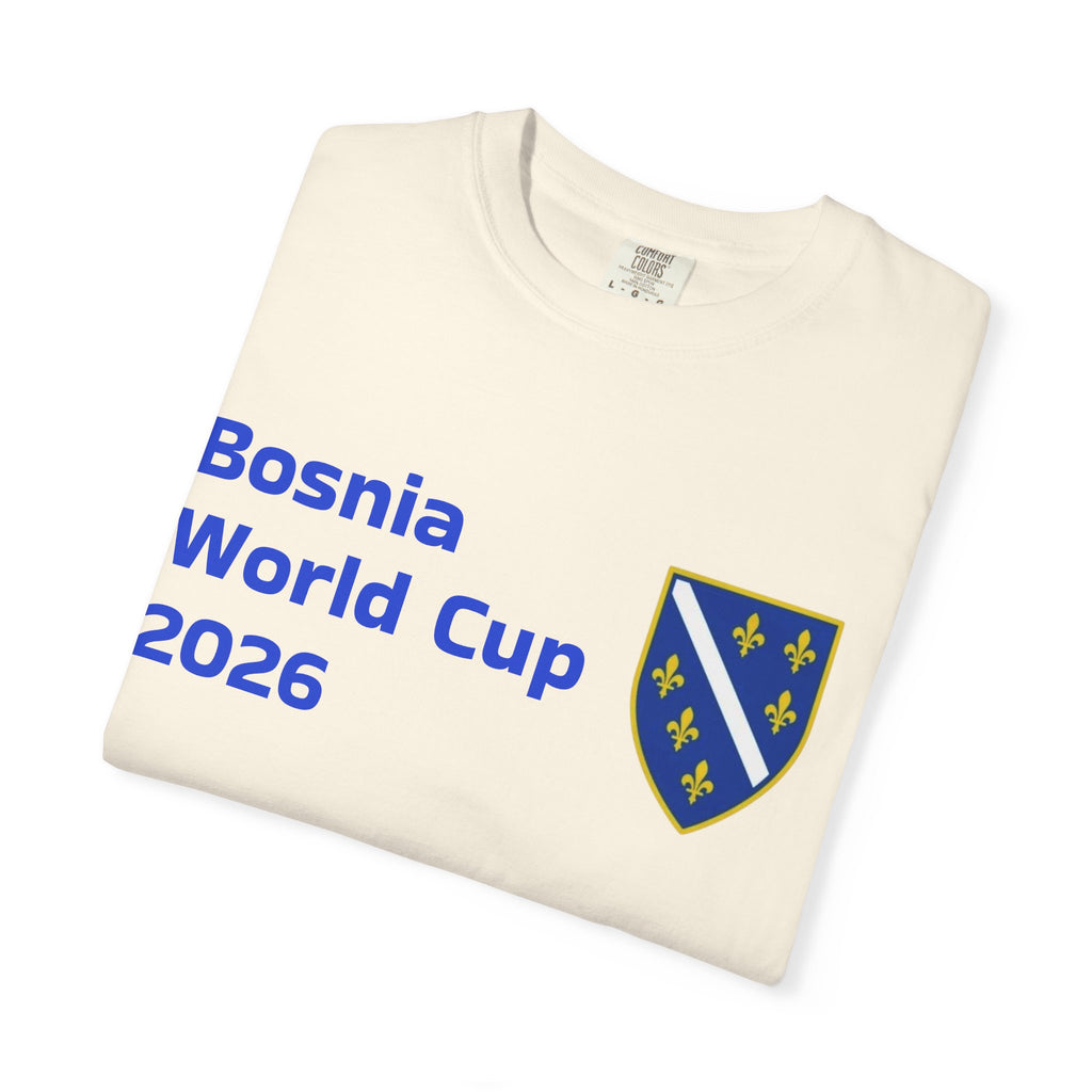 Bosnia World Cup 2026 T-Shirt — Bosnia Crest Soccer Fan Tee