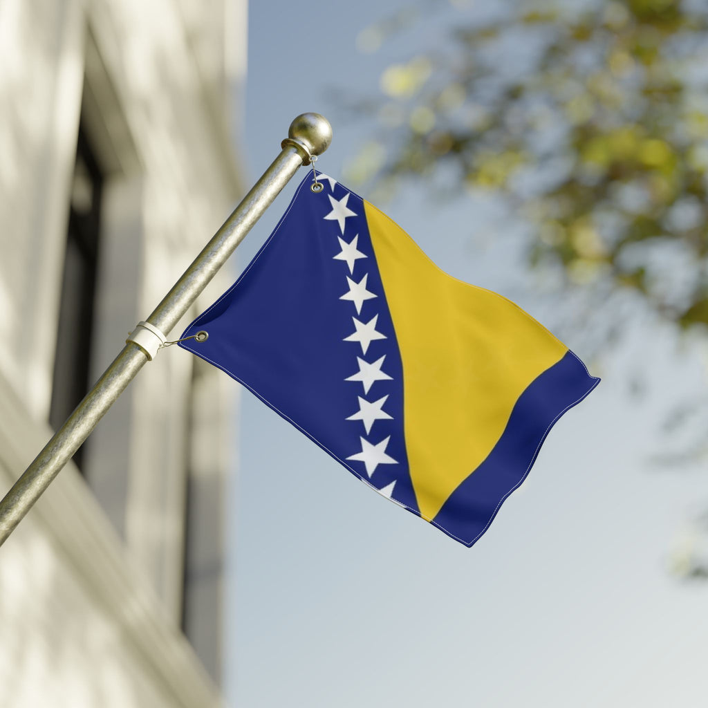 Bosnia and Herzegovina Double-Sided Outdoor Flag – 3x5 ft Patriotic Banner