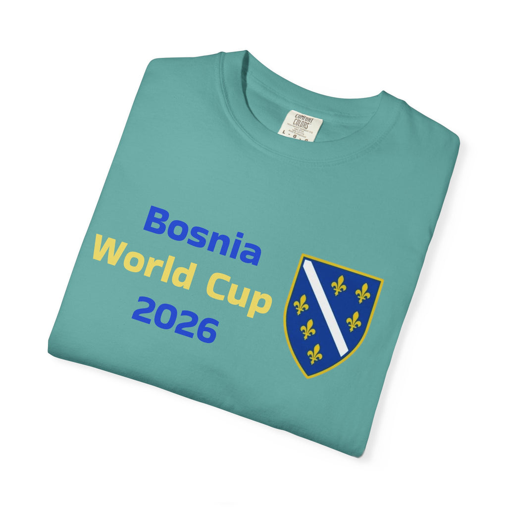 Bosnia World Cup 2026 T-Shirt – Bosnia Crest Soccer Fan Tee