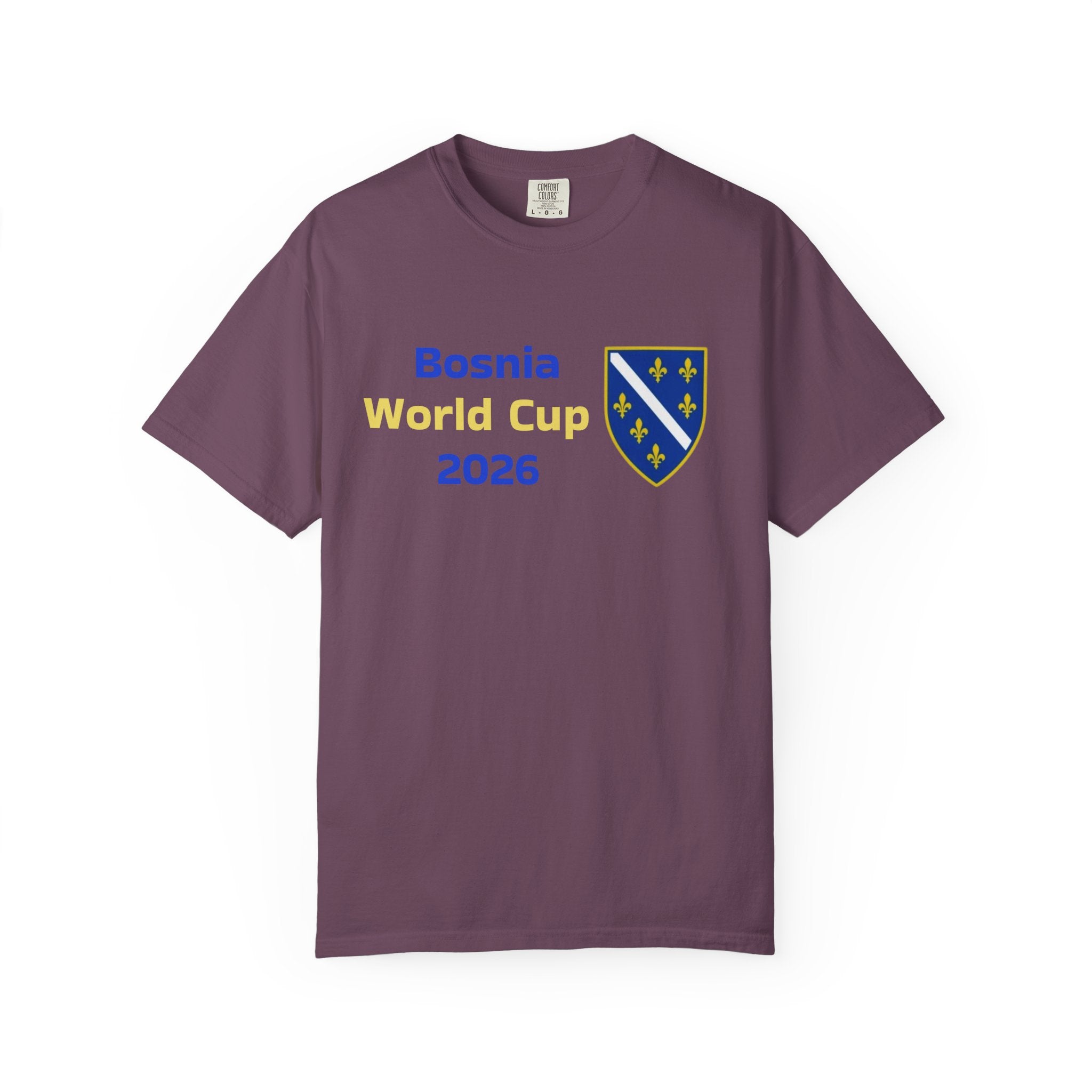 Bosnia World Cup 2026 T-Shirt – Bosnia Crest Soccer Fan Tee