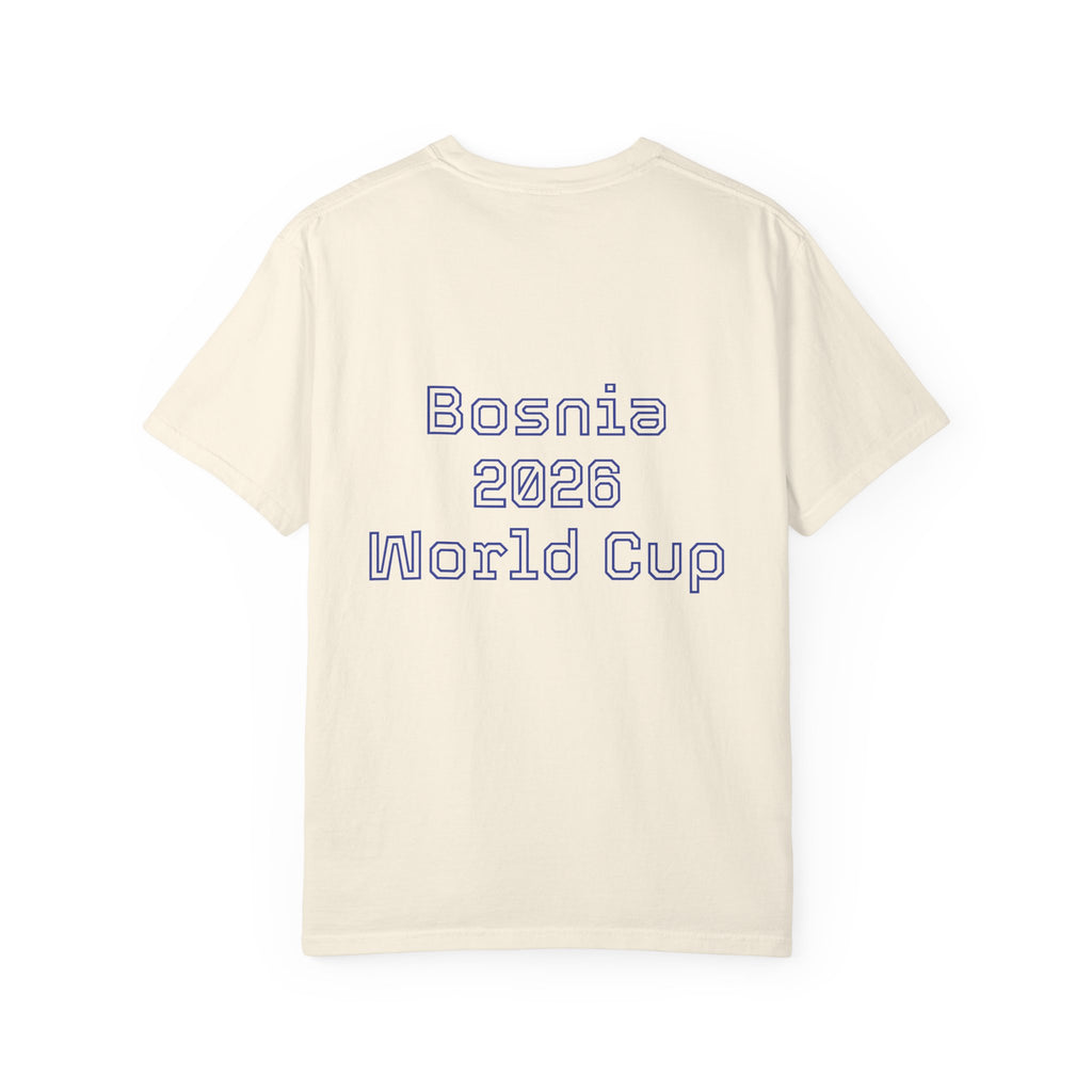 Bosnia 2026 World Cup T-Shirt — Heart Flag Soccer Fan Tee