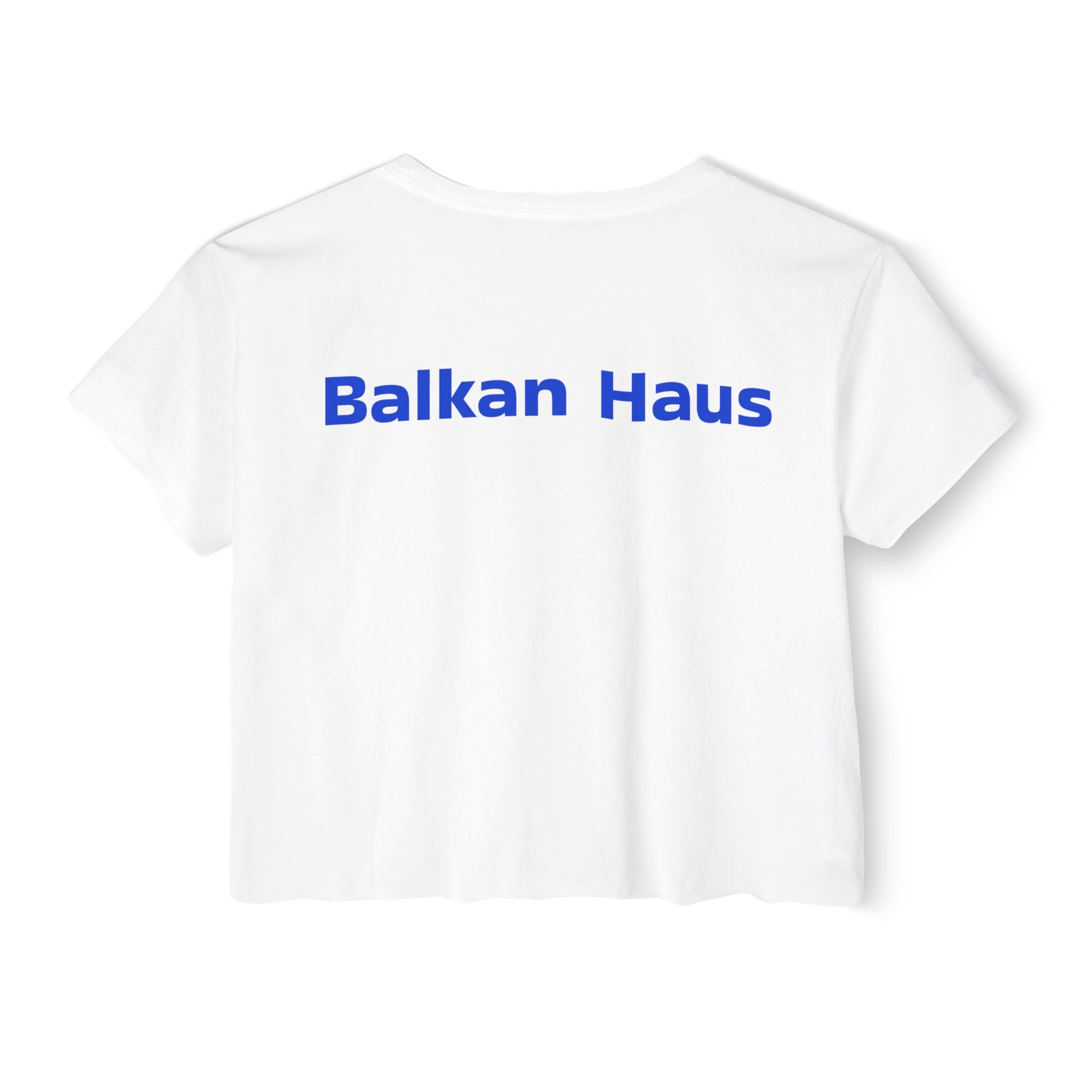 Bosnia World Cup 2026 Crop Top — Balkan Haus Festival Tee