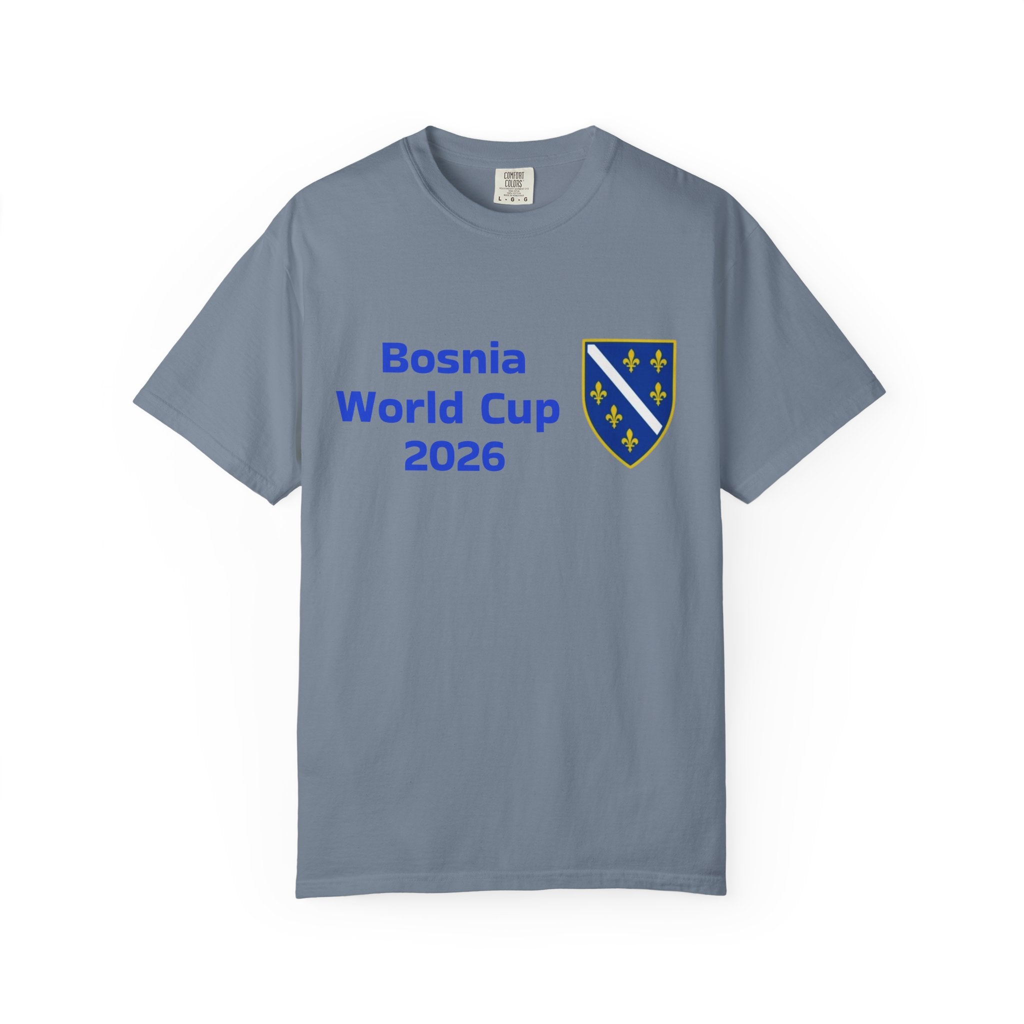 Bosnia World Cup 2026 T-Shirt — Bosnia Crest Soccer Fan Tee