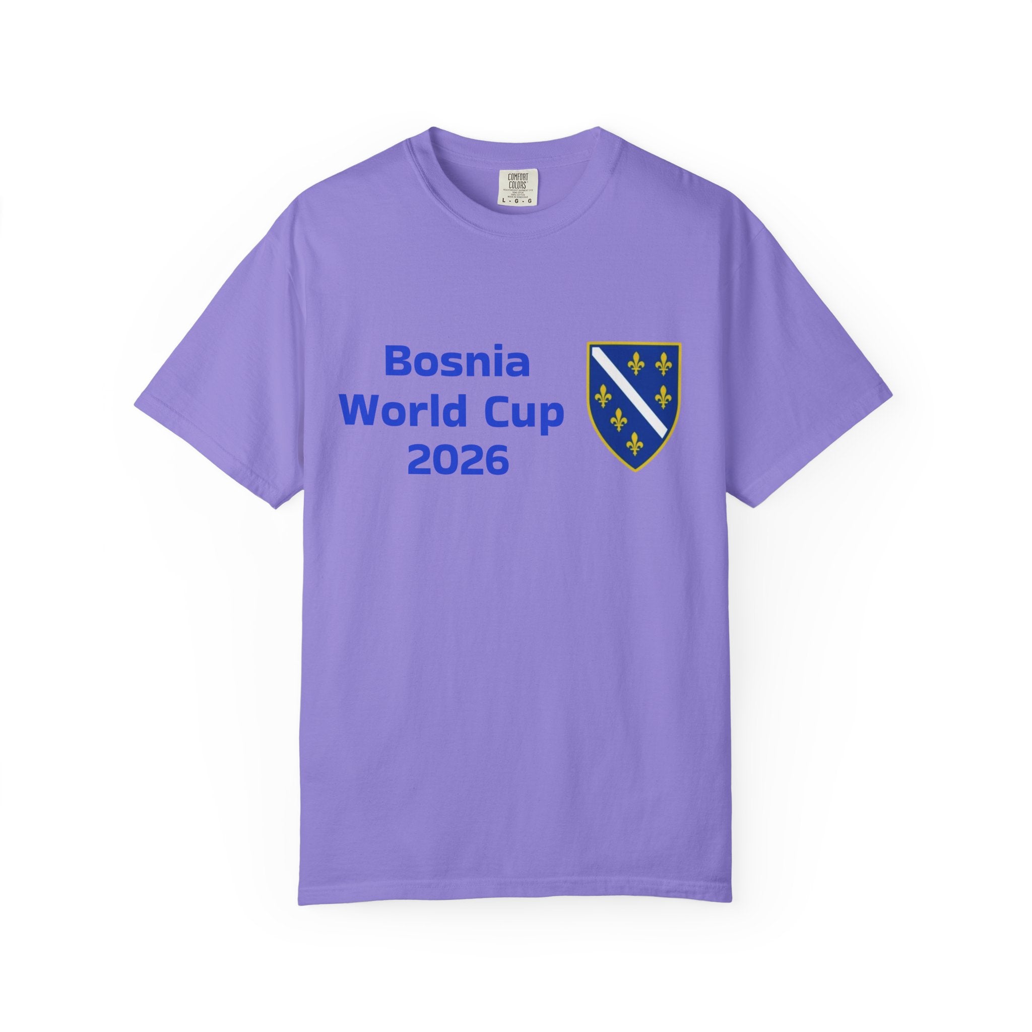 Bosnia World Cup 2026 T-Shirt — Bosnia Crest Soccer Fan Tee