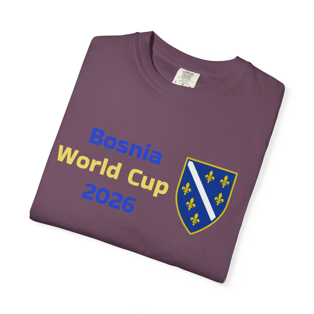 Bosnia World Cup 2026 T-Shirt – Bosnia Crest Soccer Fan Tee
