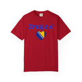 Zmajevi Heart T-Shirt – Bosnian Flag Pride Tee (Balkan Haus)