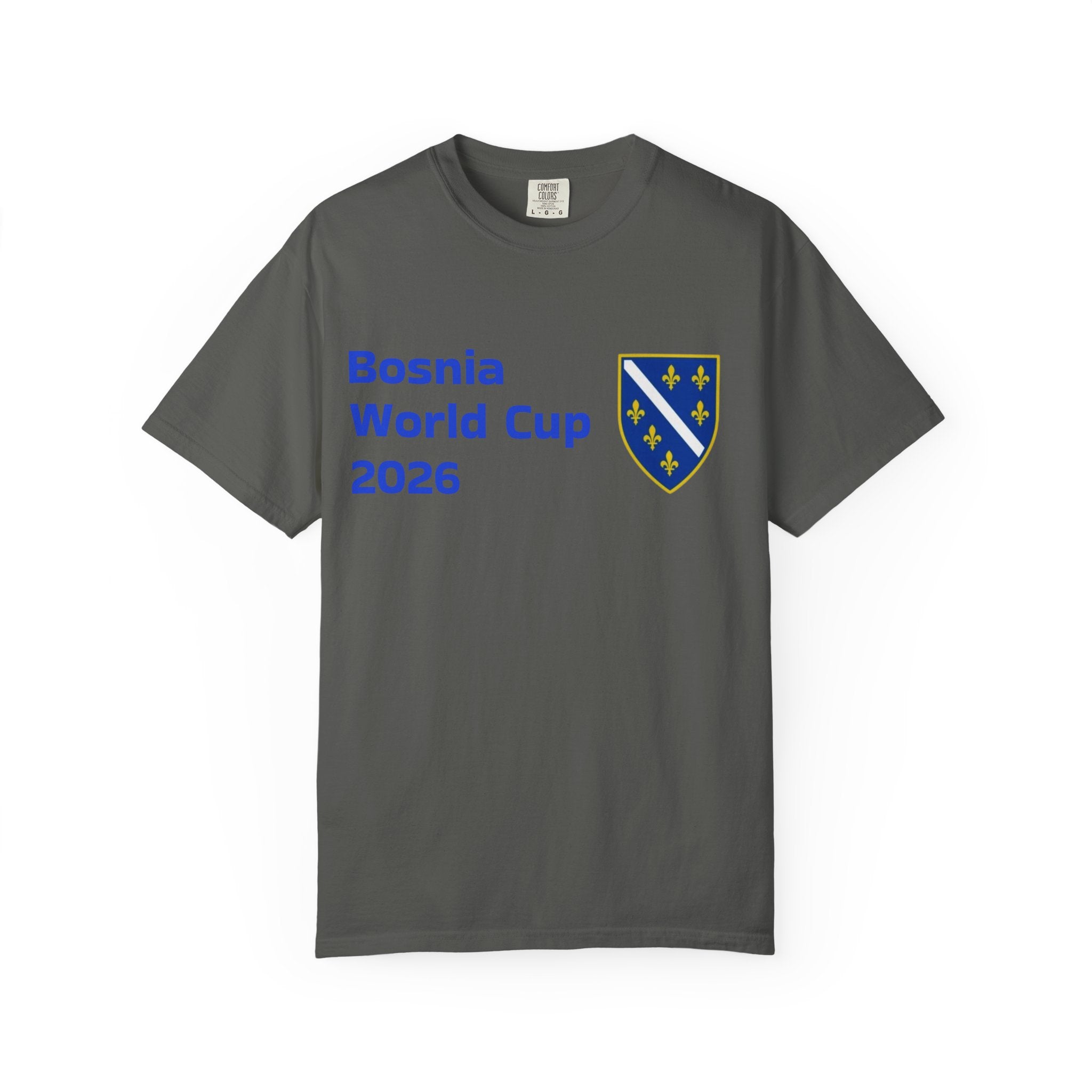 Bosnia World Cup 2026 T-Shirt — Bosnia Crest Soccer Fan Tee