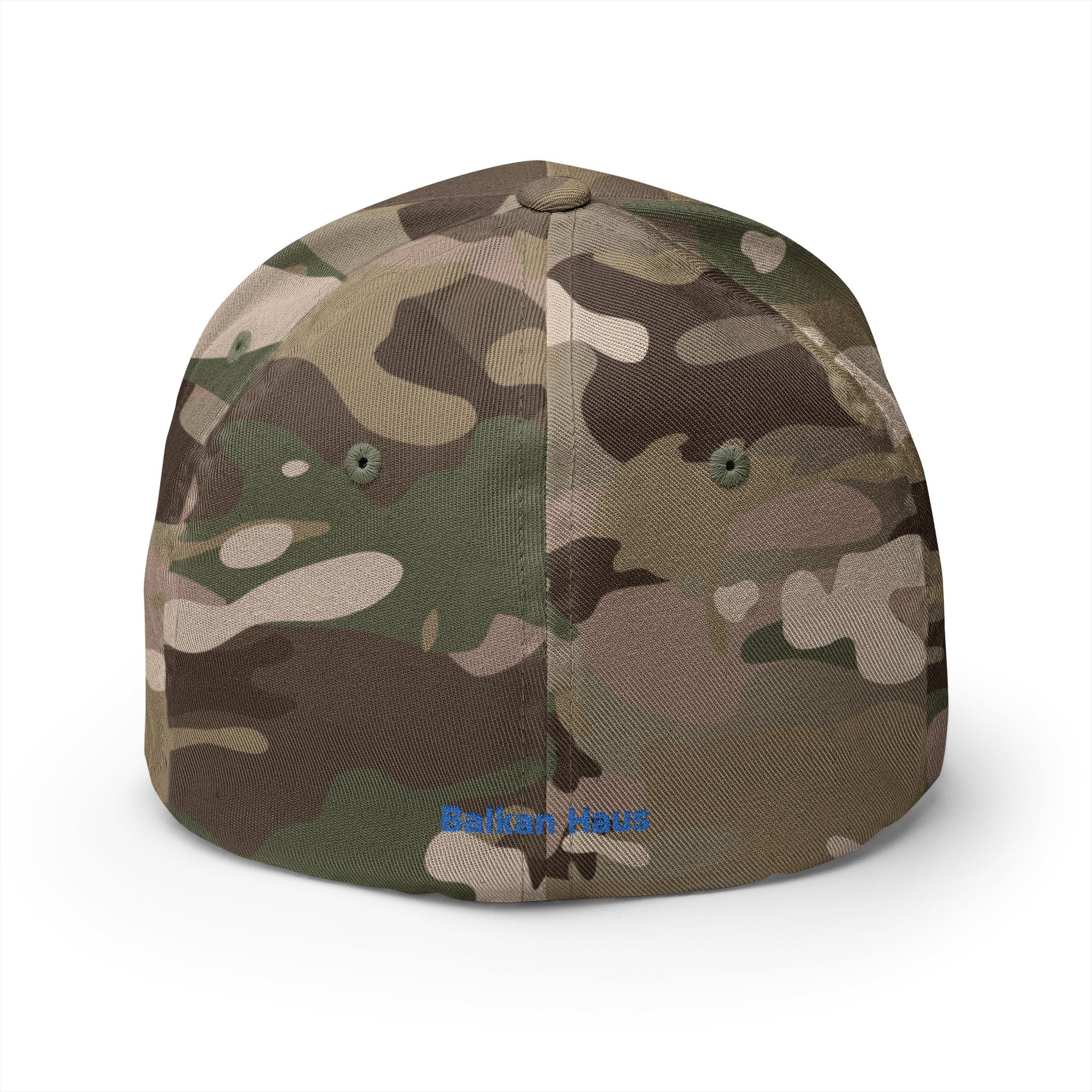 Bosnia Flag Embroidered Cap — Balkan Haus Closed‑Back Baseball Hat