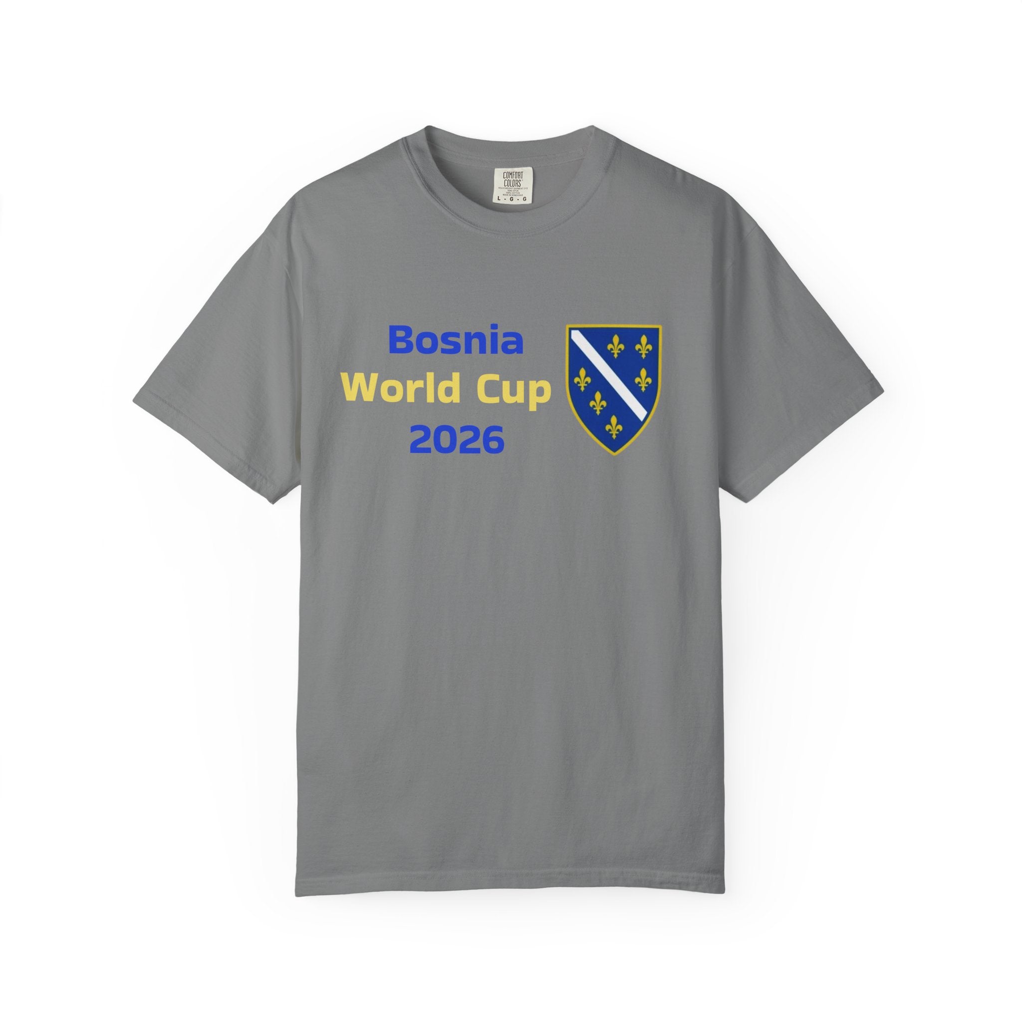 Bosnia World Cup 2026 T-Shirt – Bosnia Crest Soccer Fan Tee