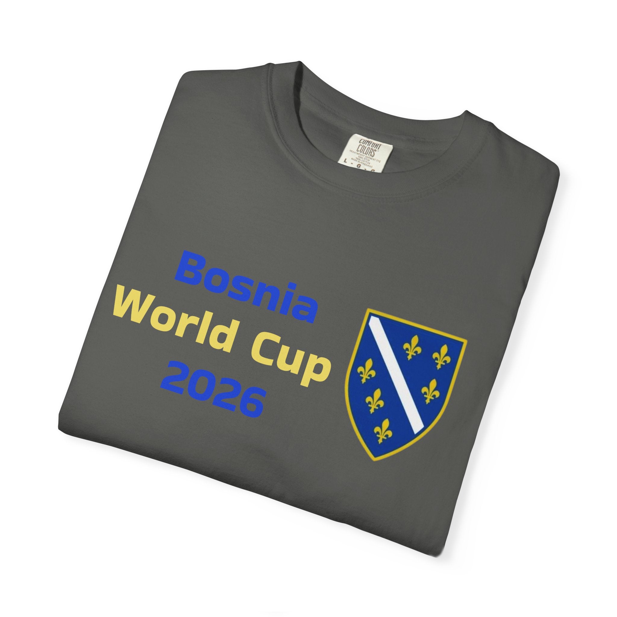 Bosnia World Cup 2026 T-Shirt – Bosnia Crest Soccer Fan Tee