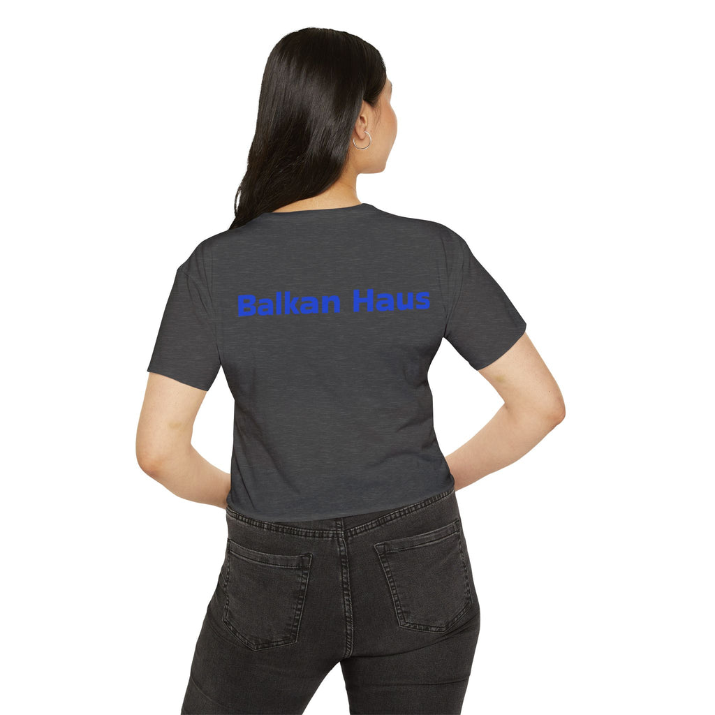 Bosnia World Cup 2026 Crop Top — Balkan Haus Festival Tee