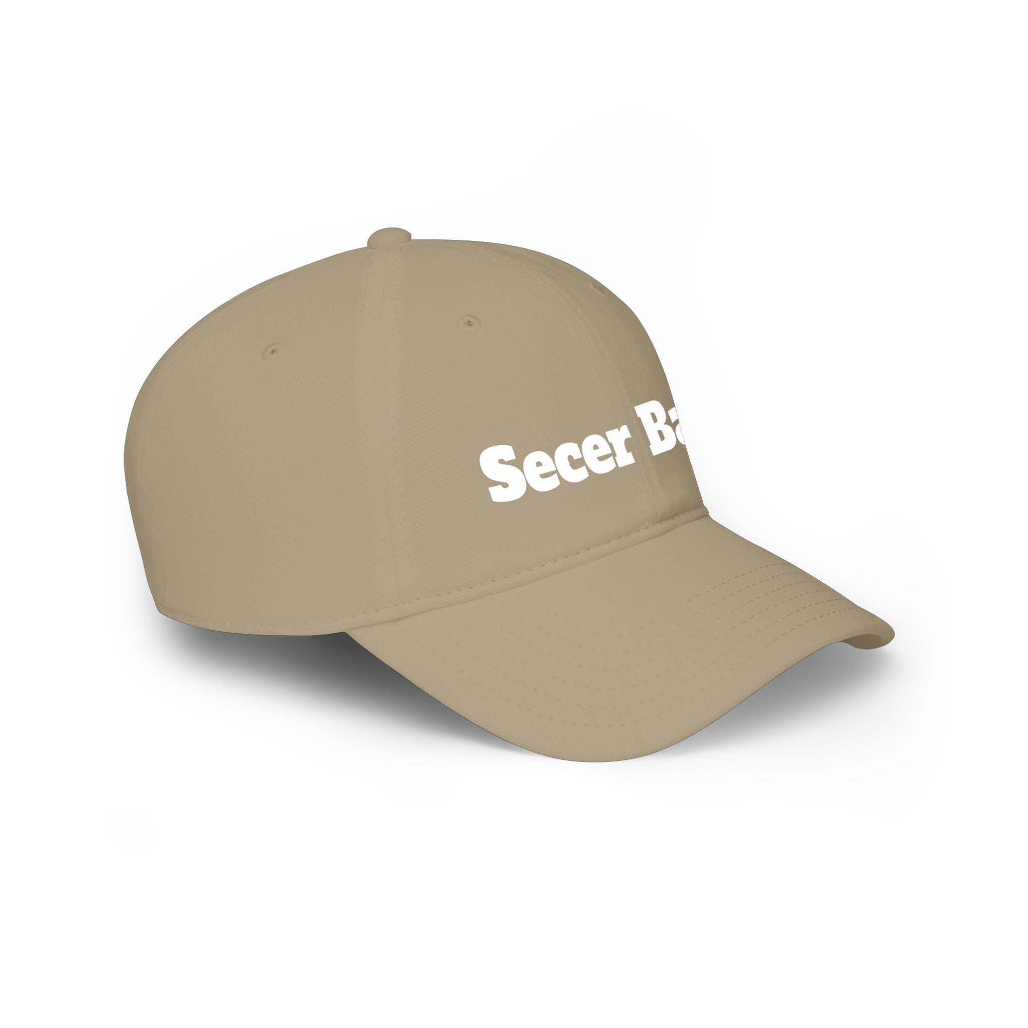 Secer Babo Embroidered Baseball Cap — Low Profile Red Hat