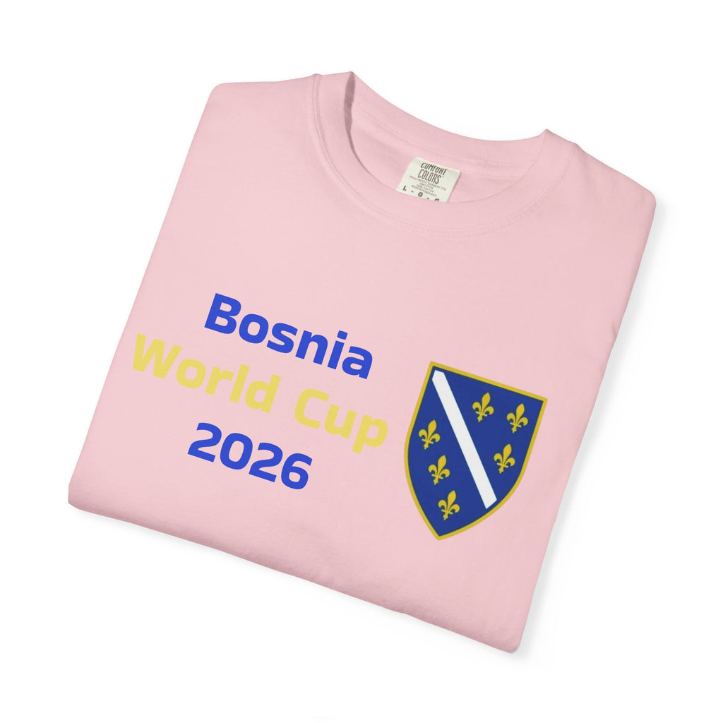 Bosnia World Cup 2026 T-Shirt – Bosnia Crest Soccer Fan Tee