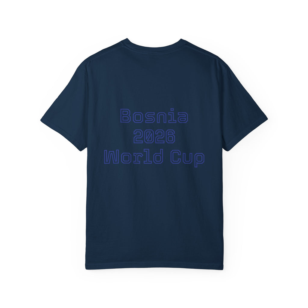 Bosnia 2026 World Cup T-Shirt — Heart Flag Soccer Fan Tee