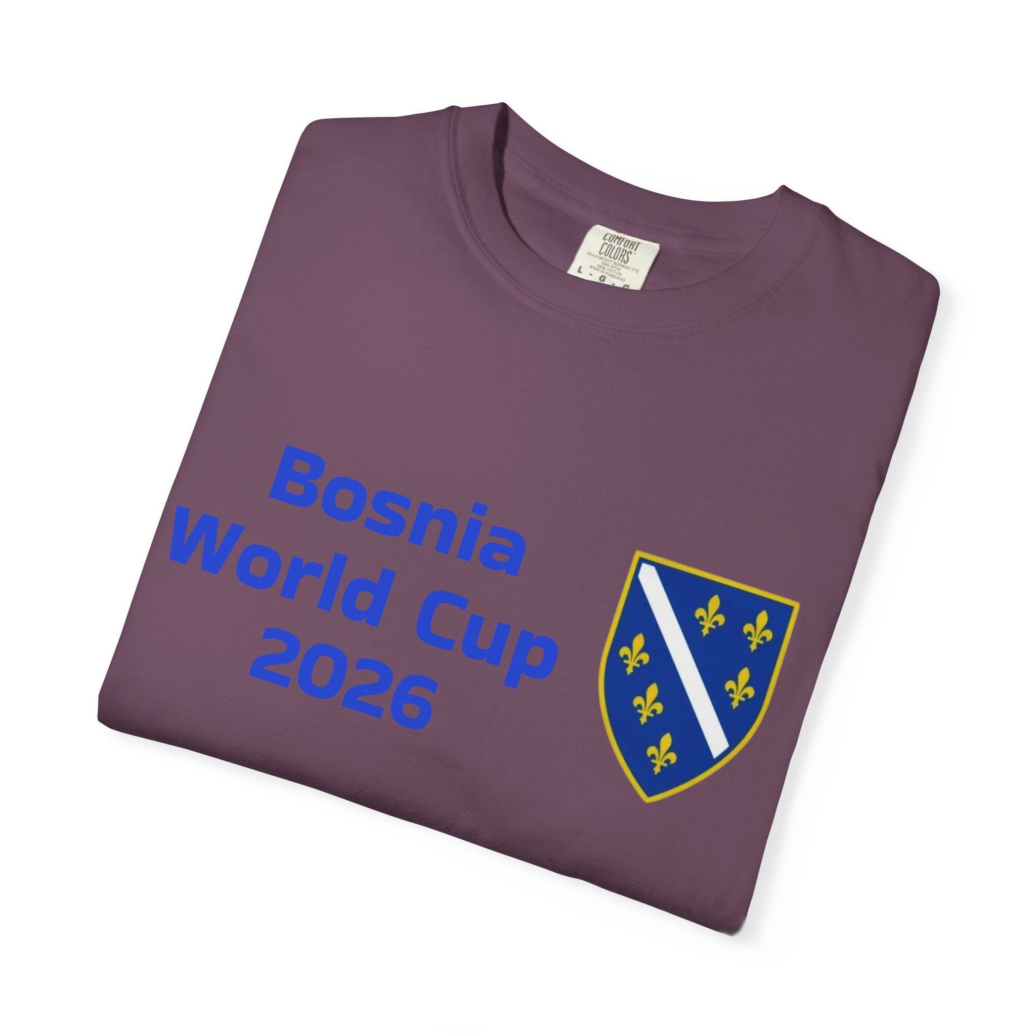 Bosnia World Cup 2026 T-Shirt — Bosnia Crest Soccer Fan Tee