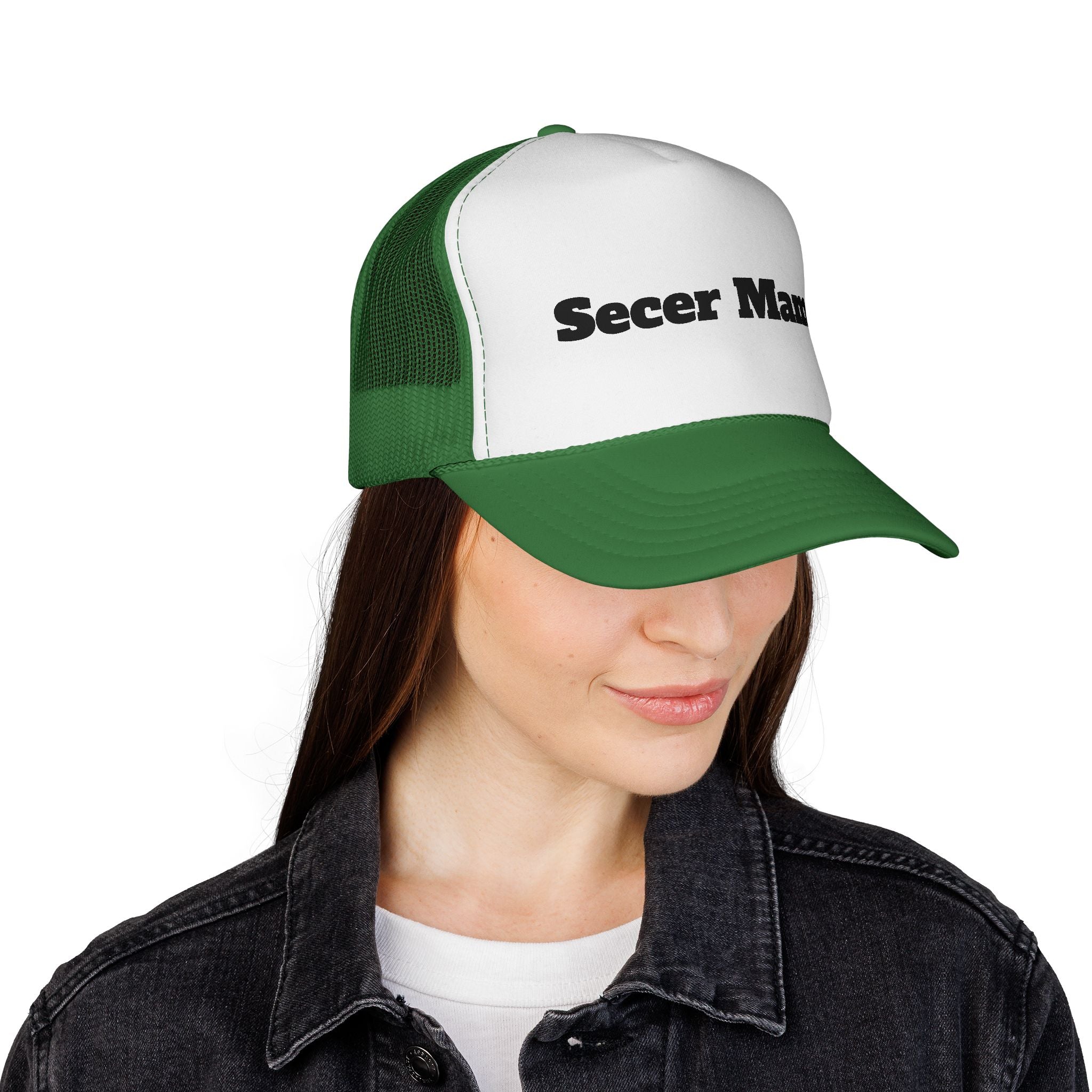 Secer Mama Trucker Hat — Funny Retro Mesh Cap for Moms