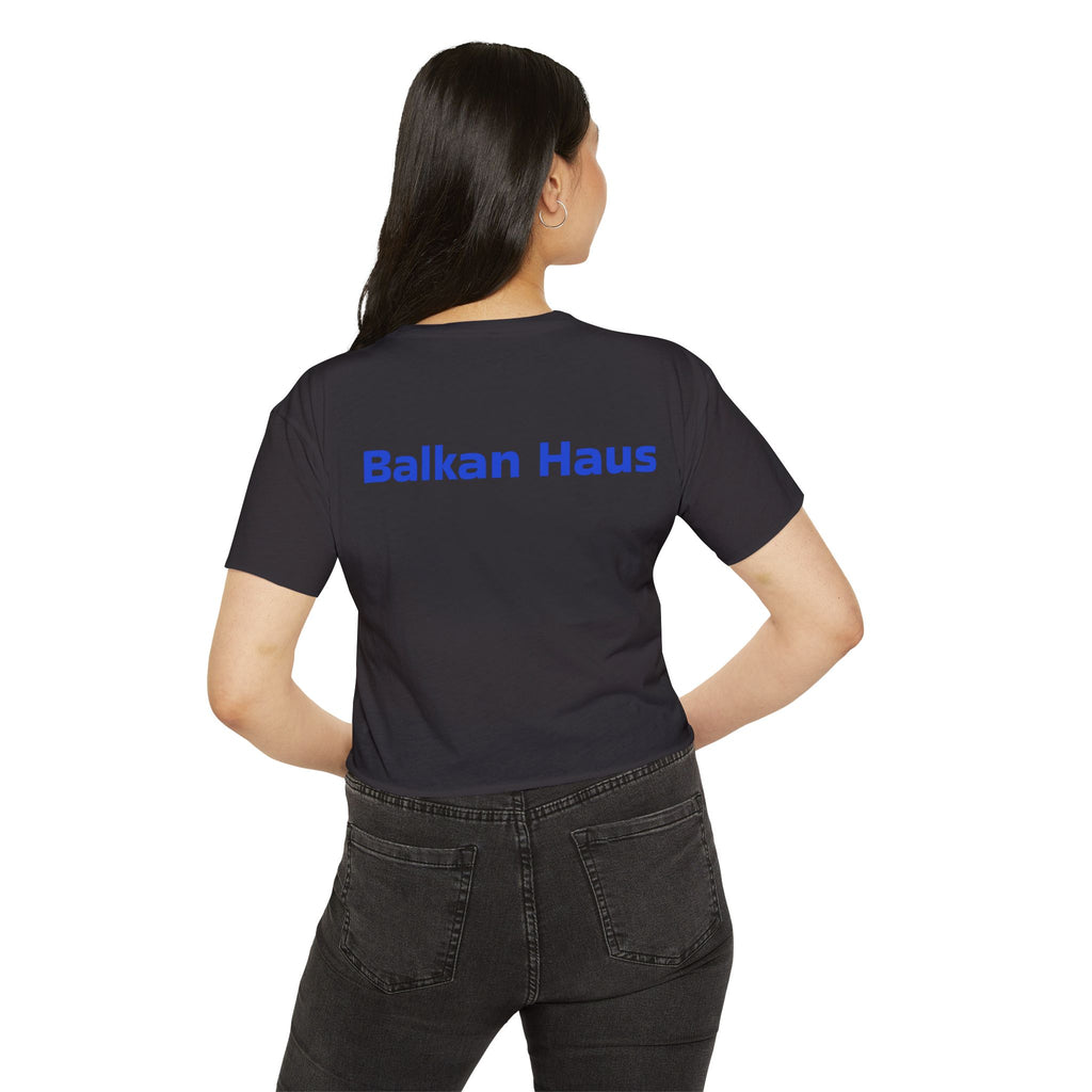 Bosnia World Cup 2026 Crop Top — Balkan Haus Festival Tee