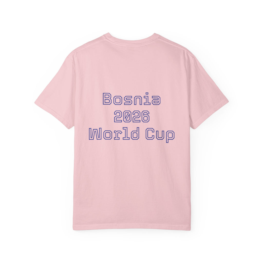 Bosnia 2026 World Cup T-Shirt — Heart Flag Soccer Fan Tee