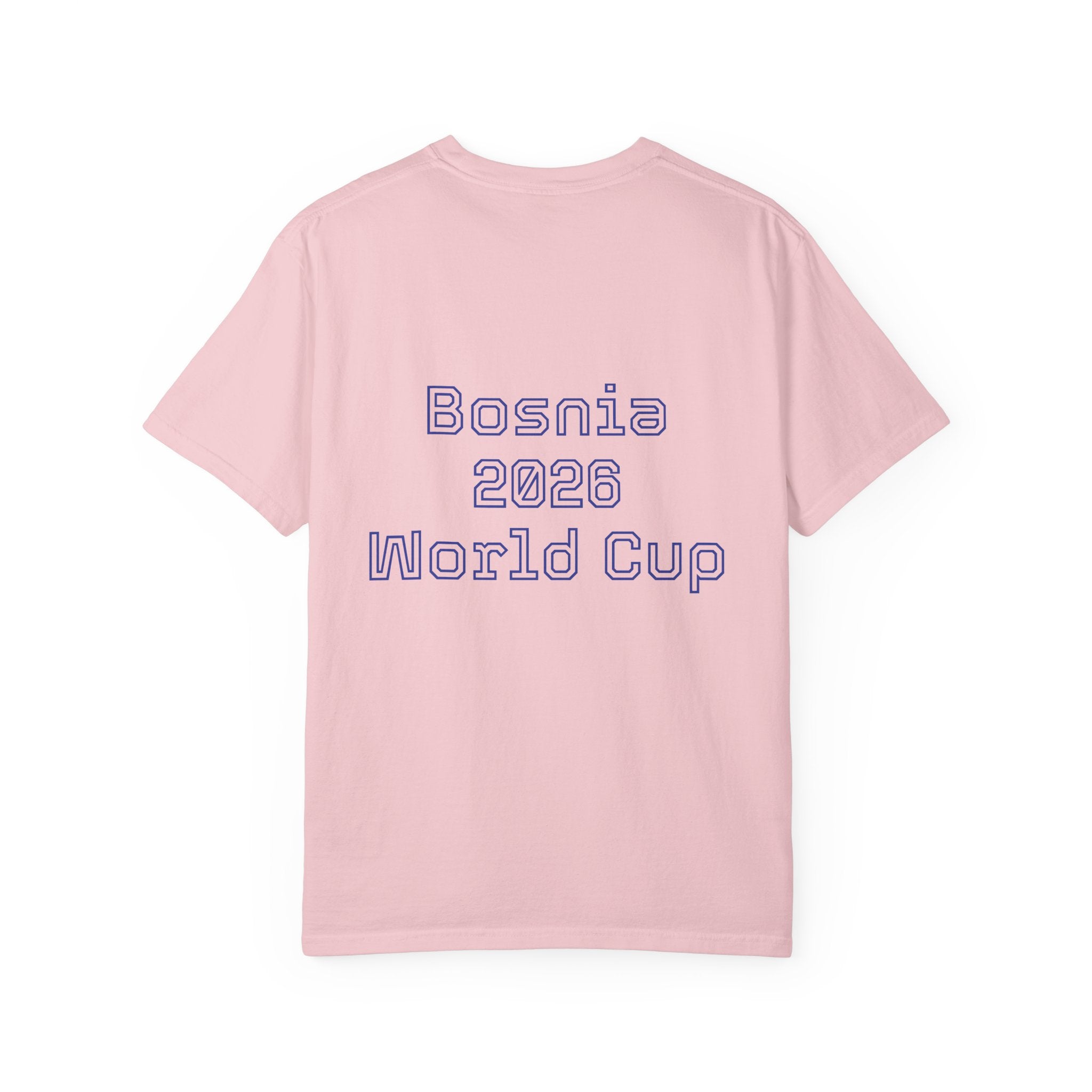 Bosnia 2026 World Cup T-Shirt — Heart Flag Soccer Fan Tee