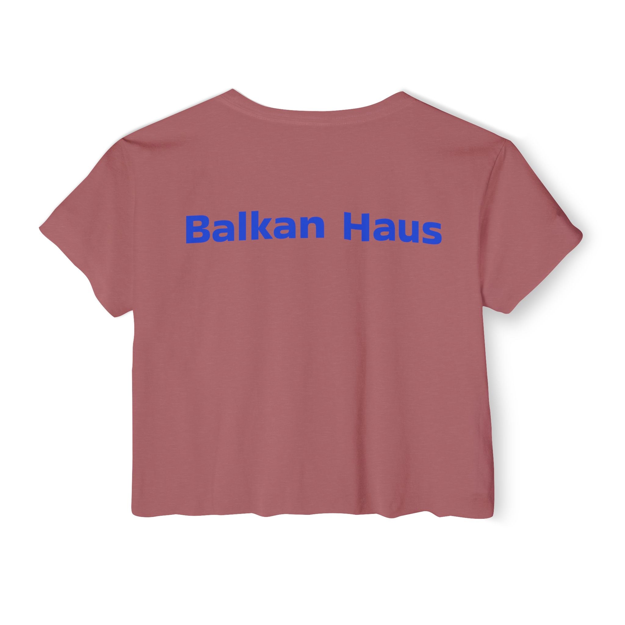 Bosnia World Cup 2026 Crop Top — Balkan Haus Festival Tee