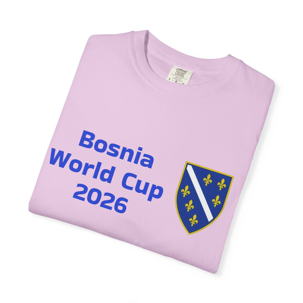 Bosnia World Cup 2026 T-Shirt — Bosnia Crest Soccer Fan Tee