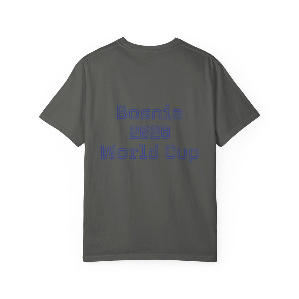 Bosnia 2026 World Cup T-Shirt — Heart Flag Soccer Fan Tee