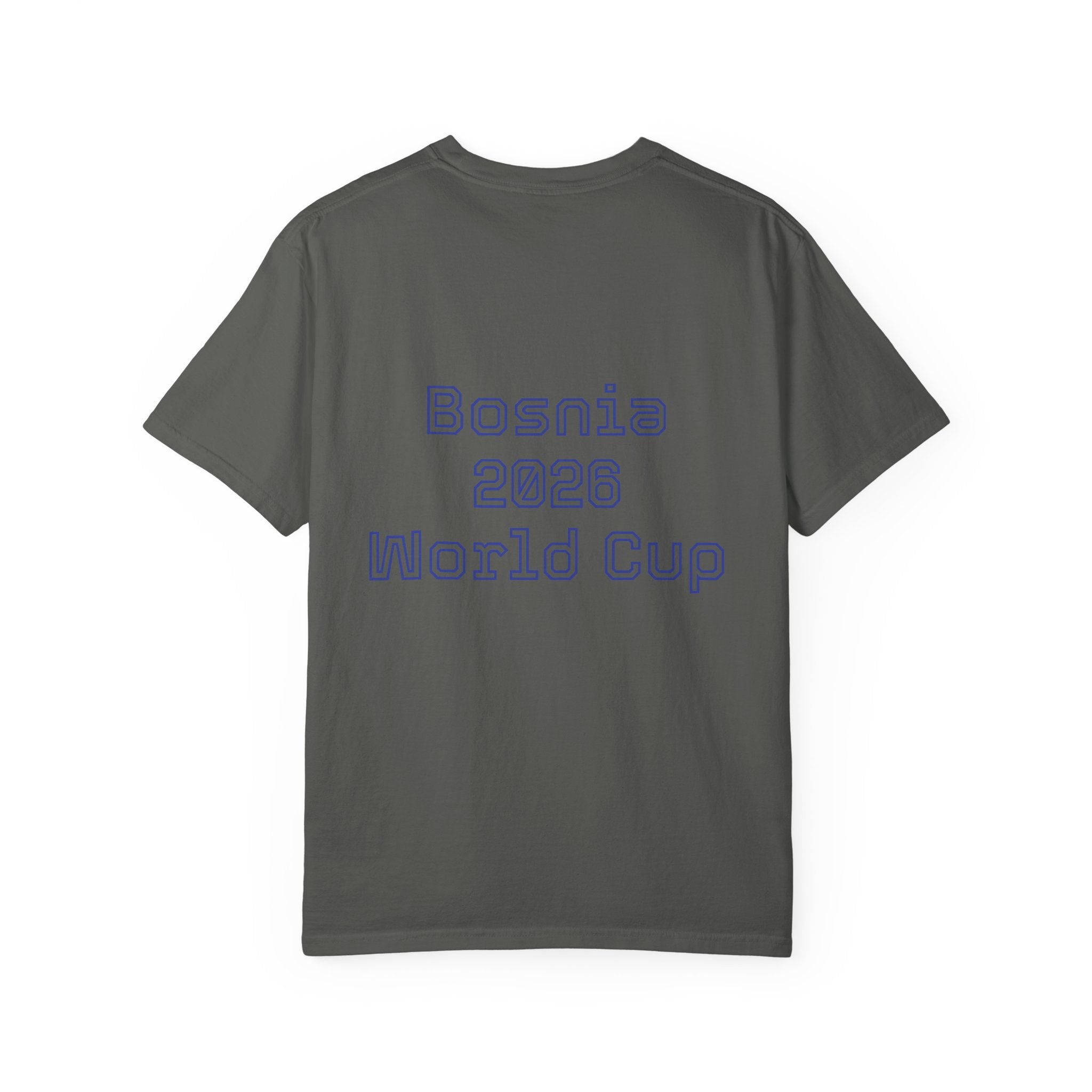 Bosnia 2026 World Cup T-Shirt — Heart Flag Soccer Fan Tee