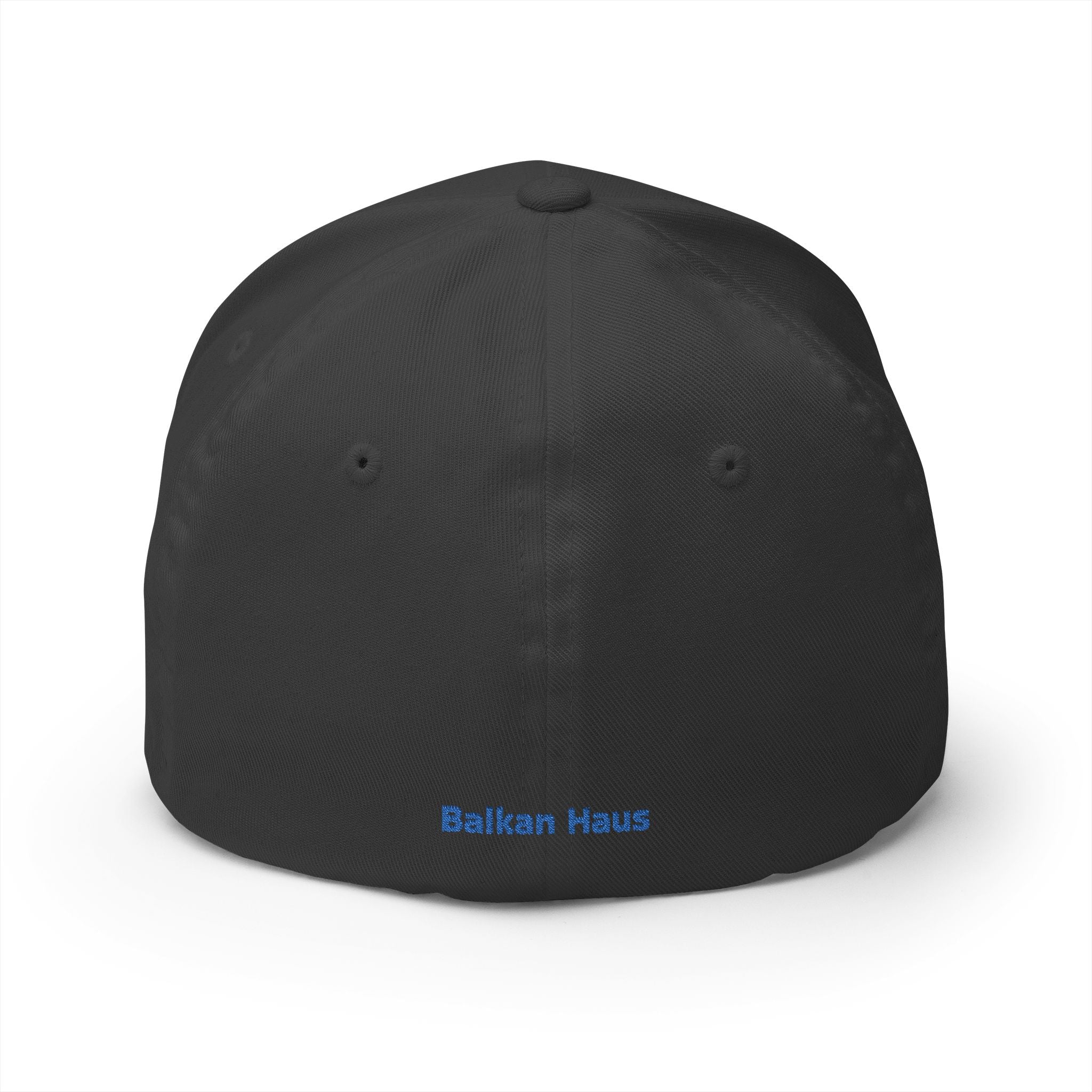 Bosnia Flag Embroidered Cap — Balkan Haus Closed‑Back Baseball Hat