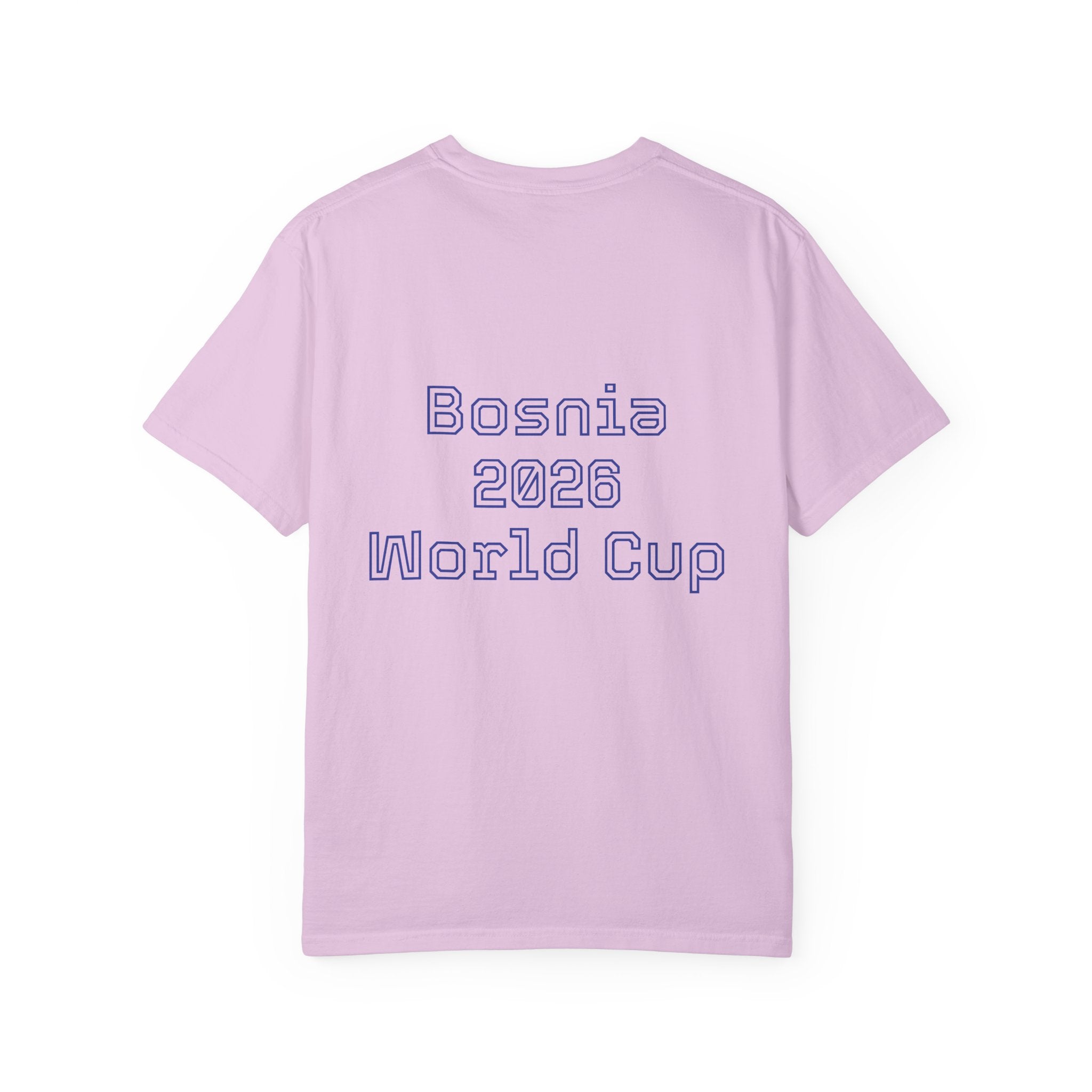 Bosnia 2026 World Cup T-Shirt — Heart Flag Soccer Fan Tee