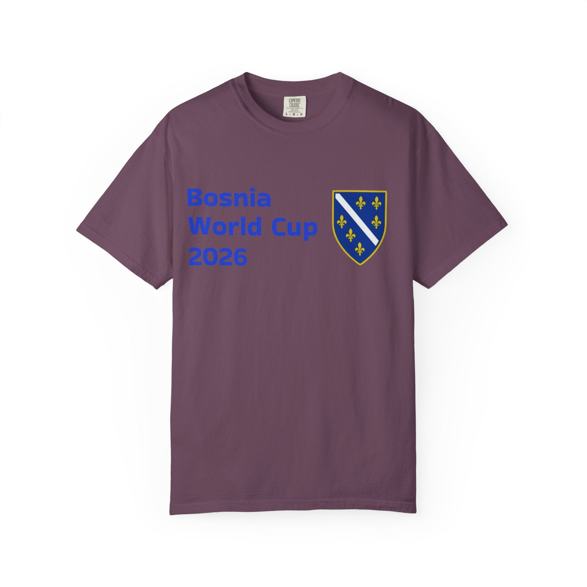 Bosnia World Cup 2026 T-Shirt — Bosnia Crest Soccer Fan Tee