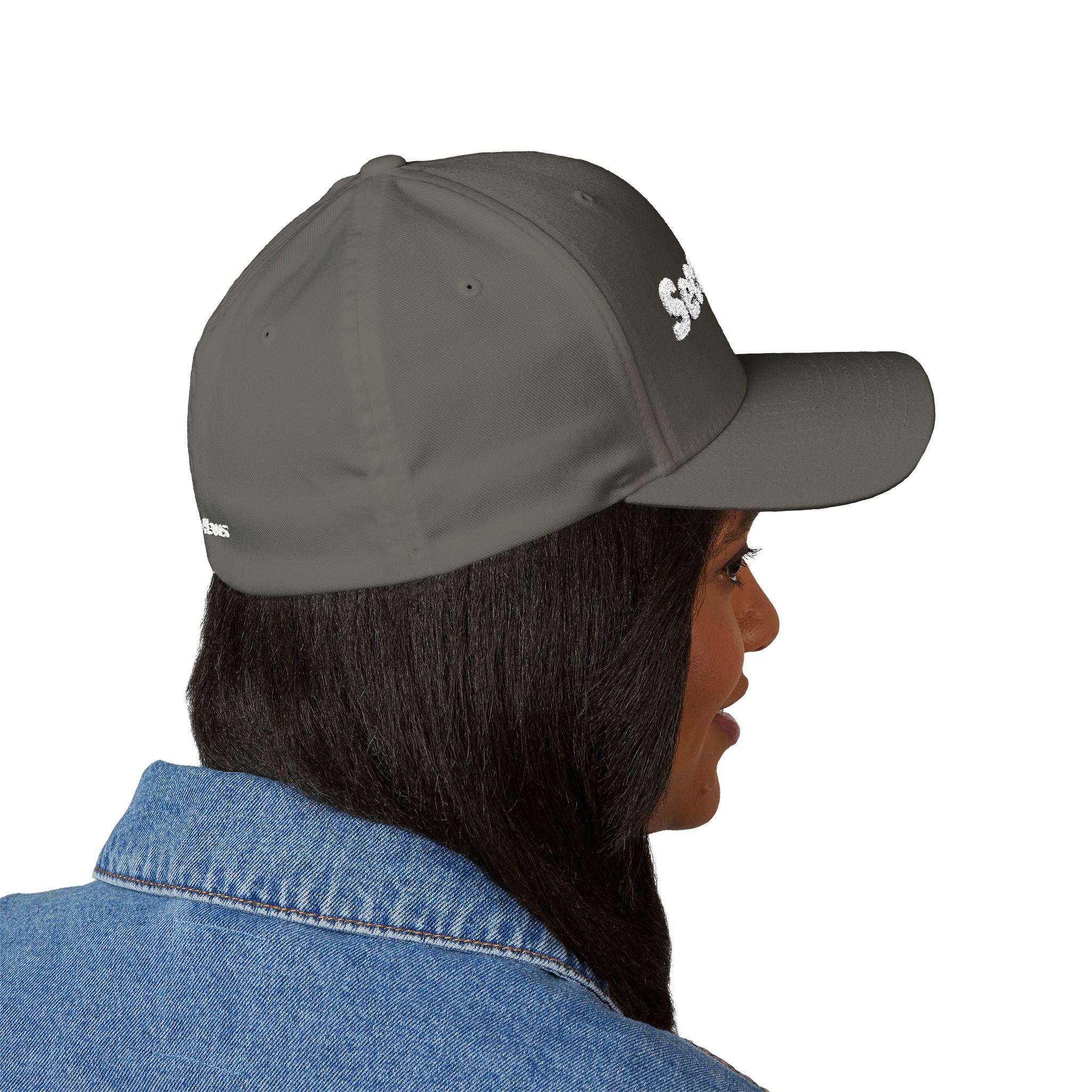 Embroidered "Secer Mama" Closed-Back Cap — Balkan Haus Mom Hat