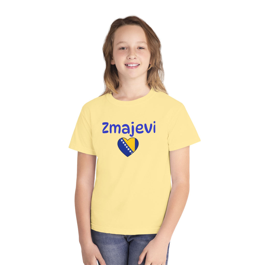 Youth Tee — "Zmajevi" Bosnia Heart Kids T-shirt