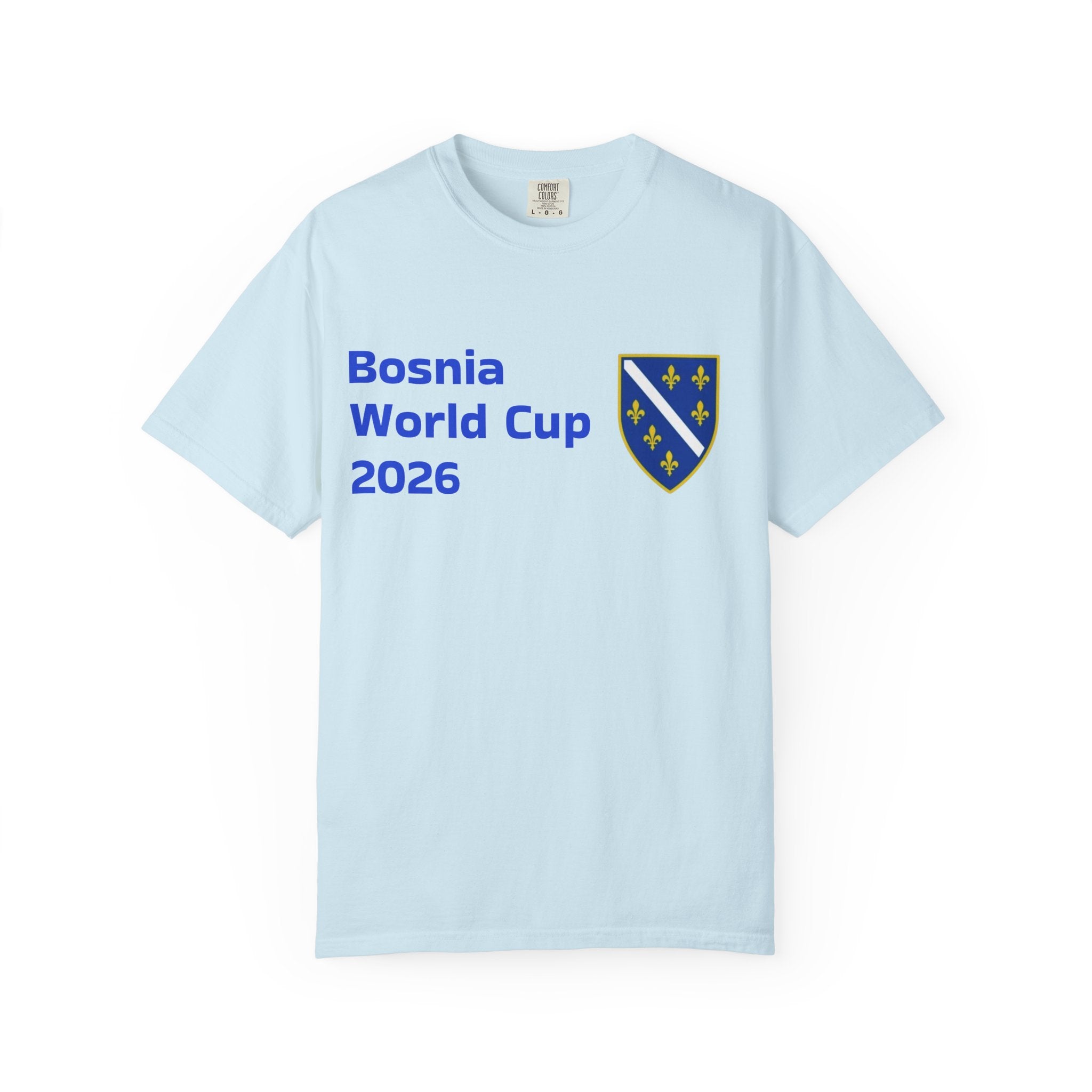 Bosnia World Cup 2026 T-Shirt — Bosnia Crest Soccer Fan Tee