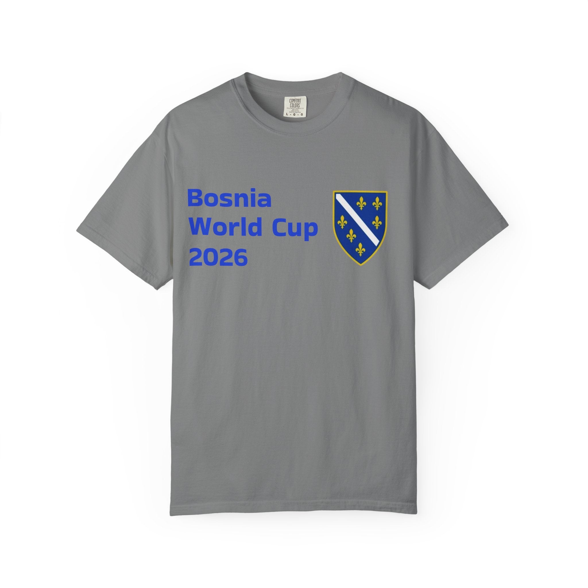 Bosnia World Cup 2026 T-Shirt — Bosnia Crest Soccer Fan Tee