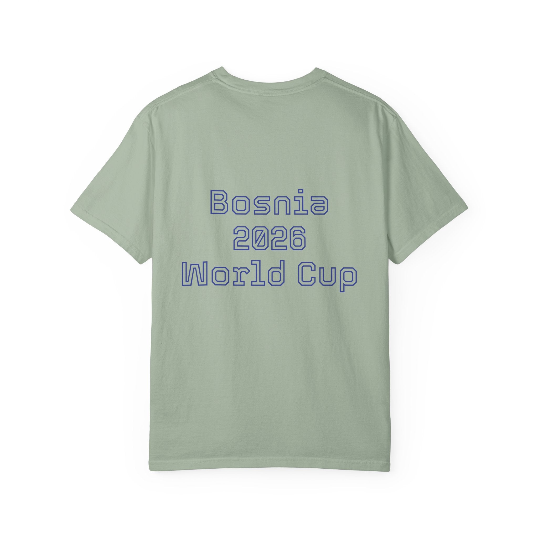 Bosnia 2026 World Cup T-Shirt — Heart Flag Soccer Fan Tee
