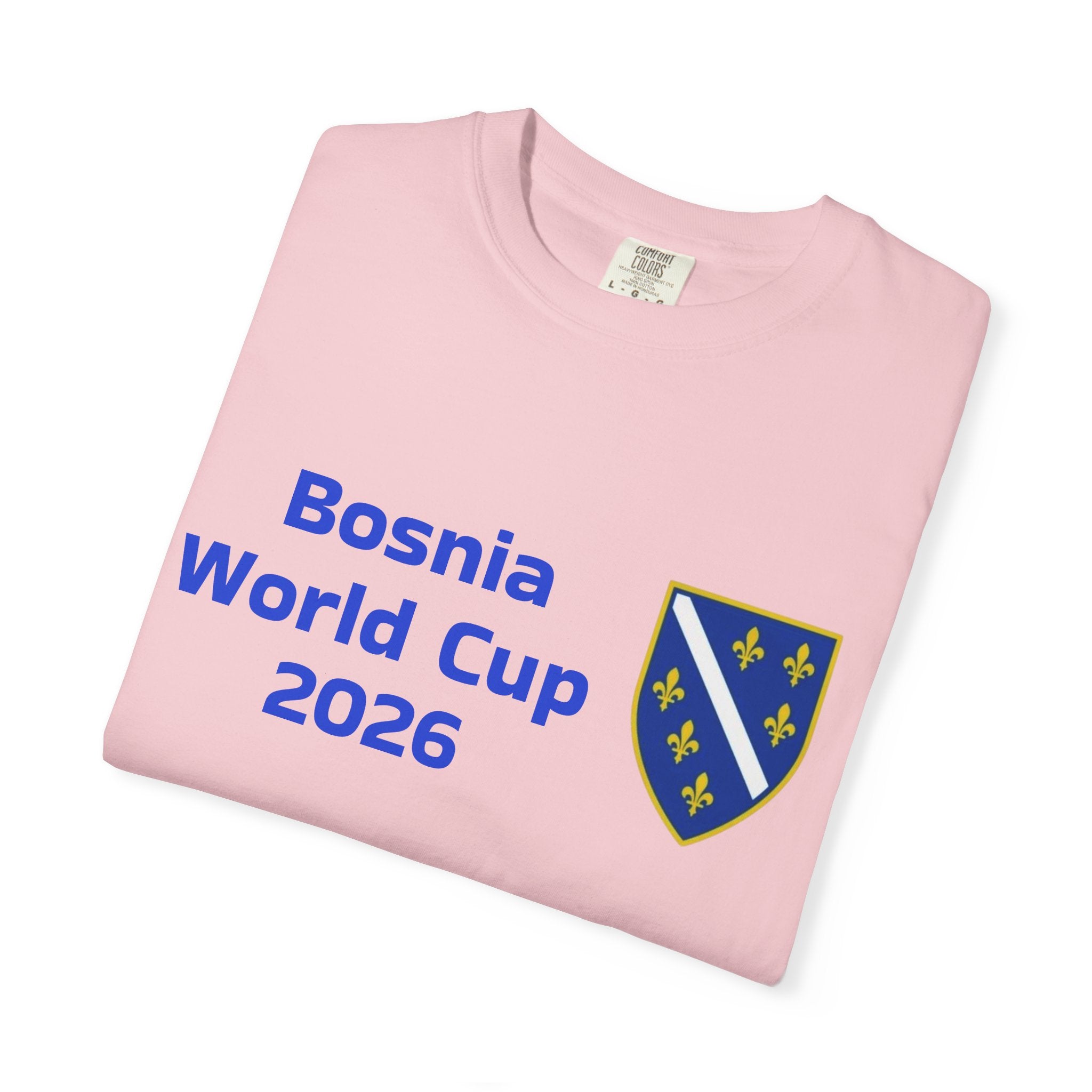 Bosnia World Cup 2026 T-Shirt — Bosnia Crest Soccer Fan Tee