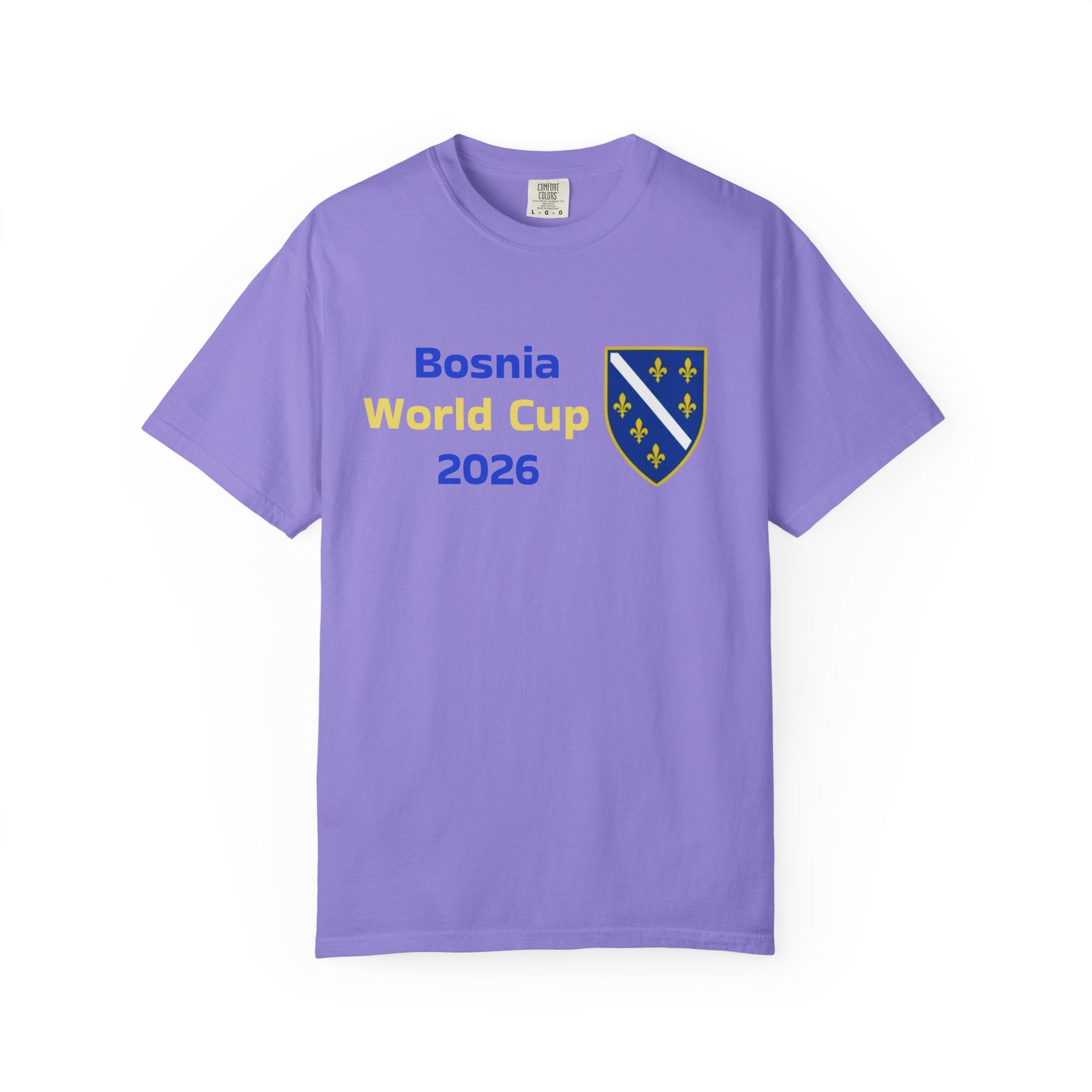 Bosnia World Cup 2026 T-Shirt – Bosnia Crest Soccer Fan Tee